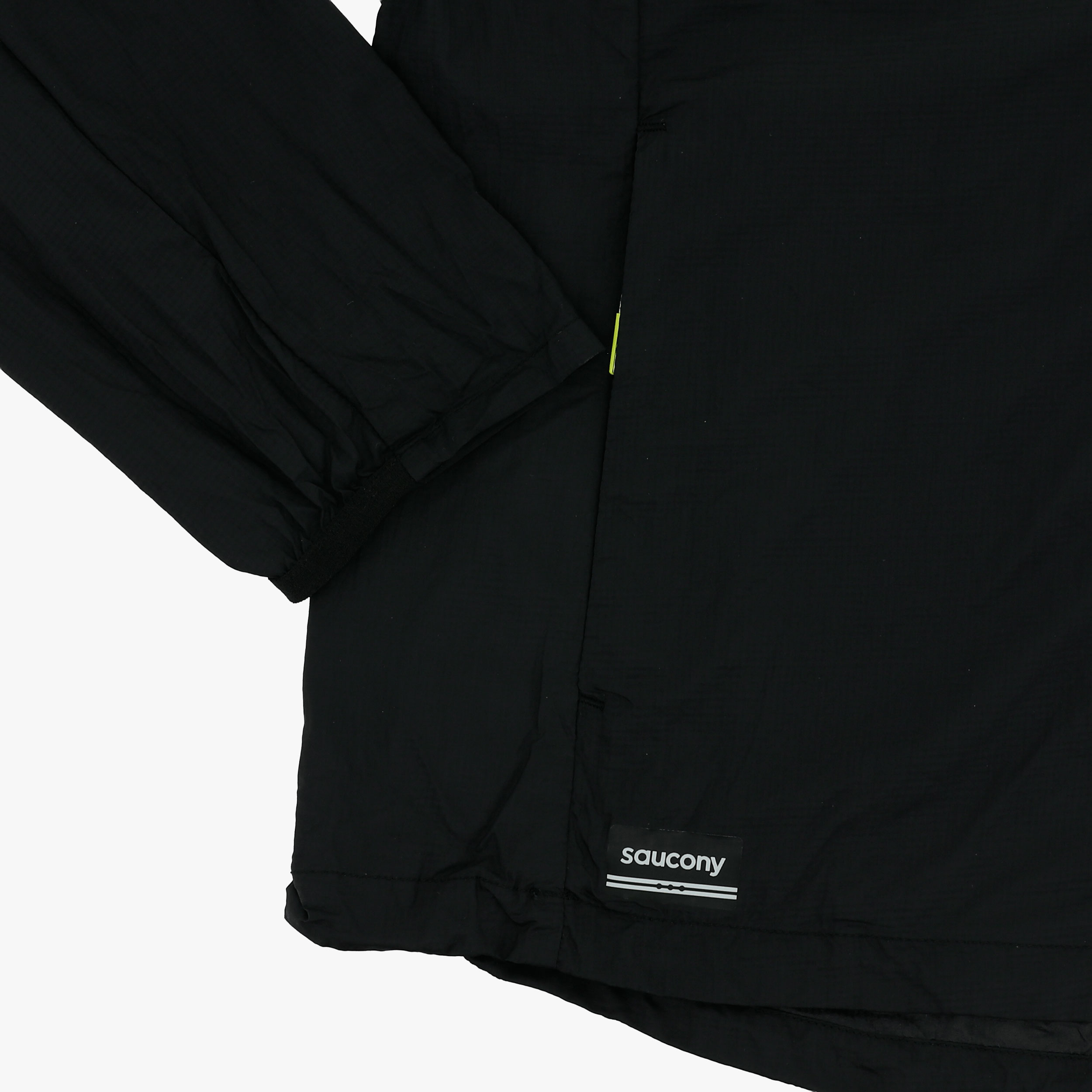 Saucony Chaqueta Rompeviento Peregrine Packaway II, NEGRO, hi-res