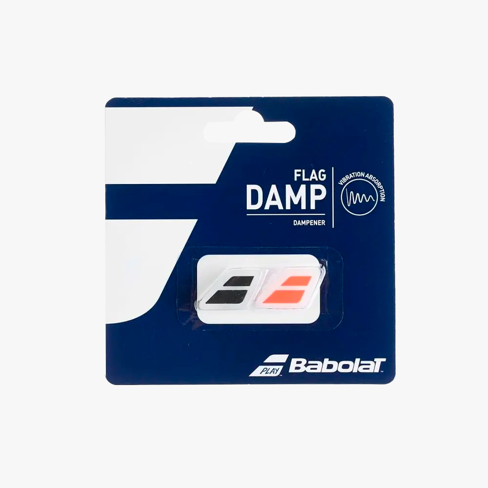 Babolat Antivibrador Flag Damp, NEGRO, hi-res