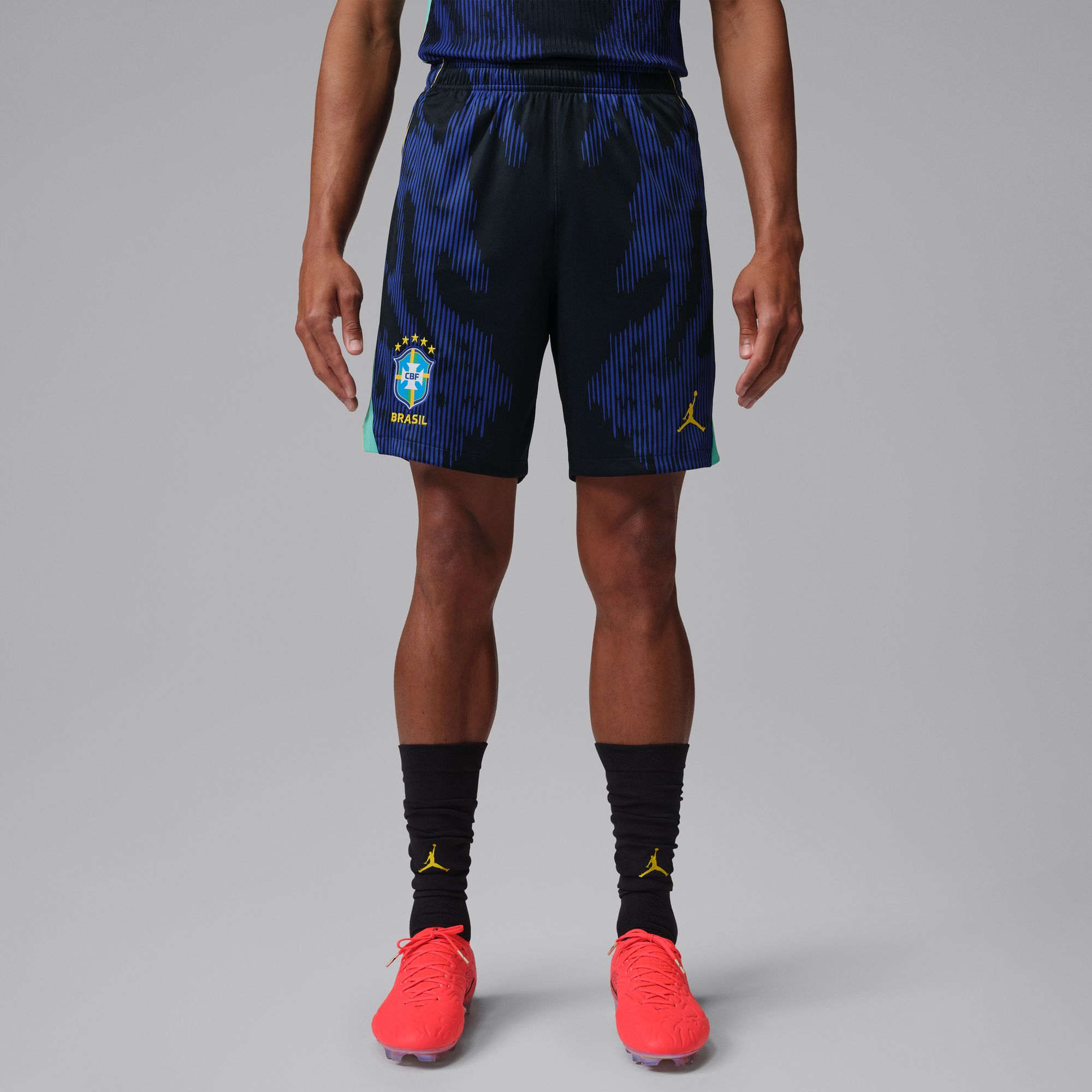 Jordan Shorts Brasil Stadium Visitante 2026, AZUL, hi-res