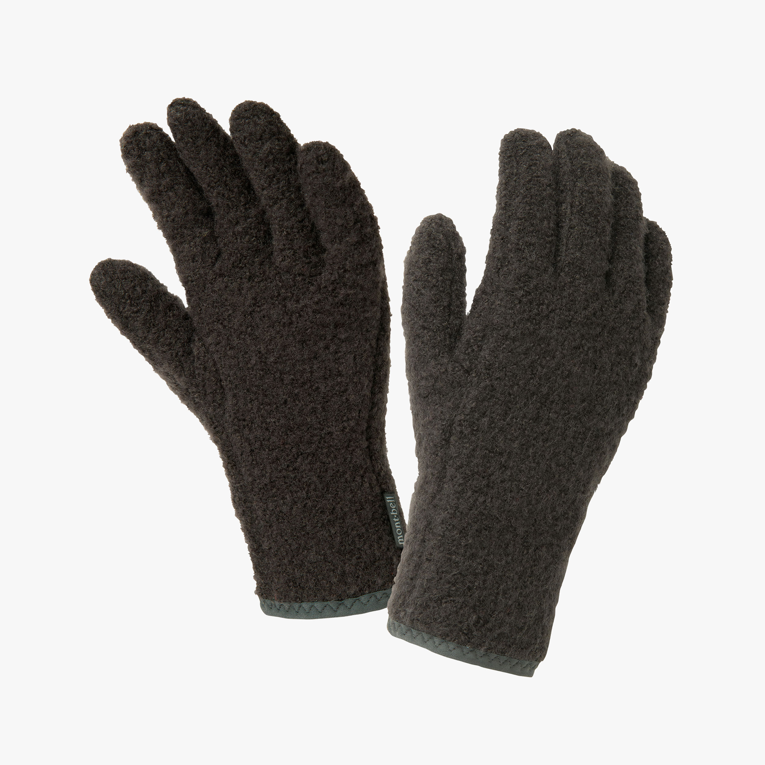 Mont-Bell Guantes Wool, NEGRO, hi-res