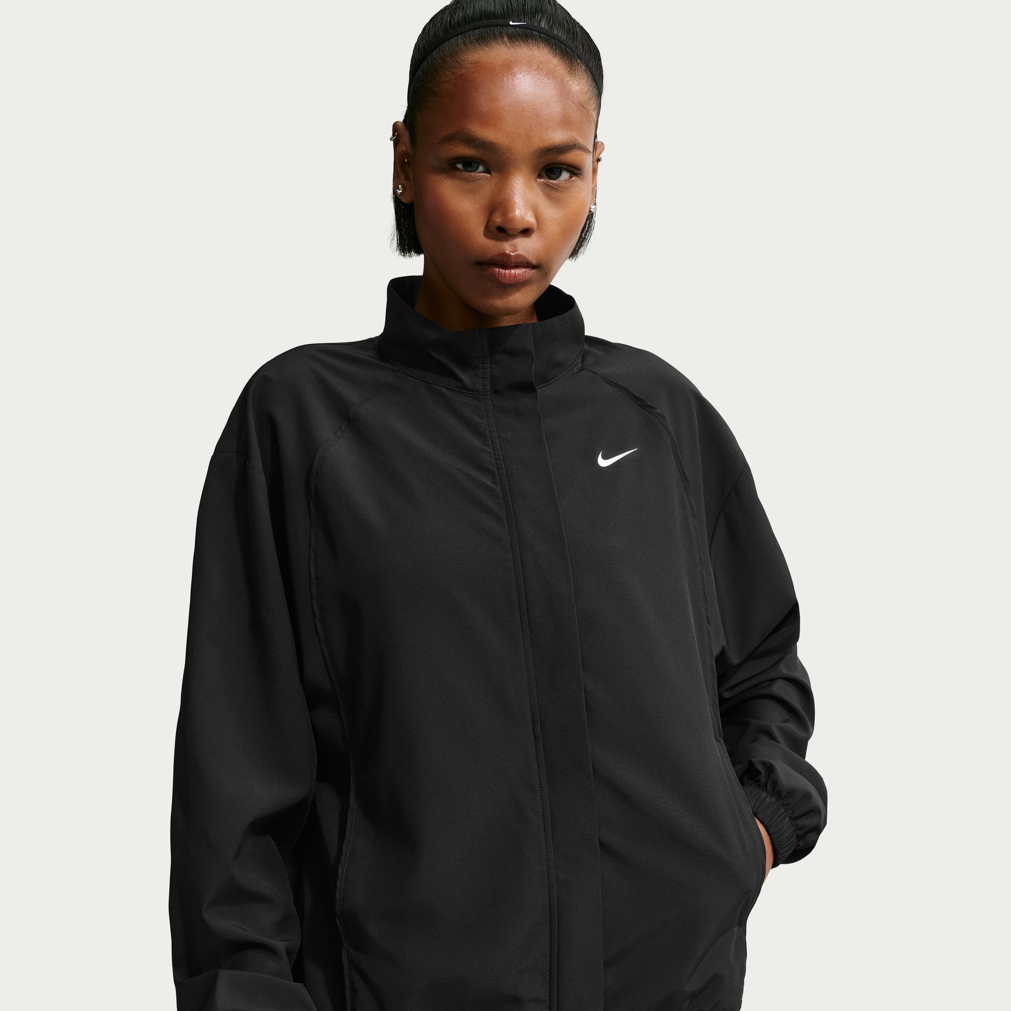 Nike Chaqueta Dri-FIT One, NEGRO, hi-res