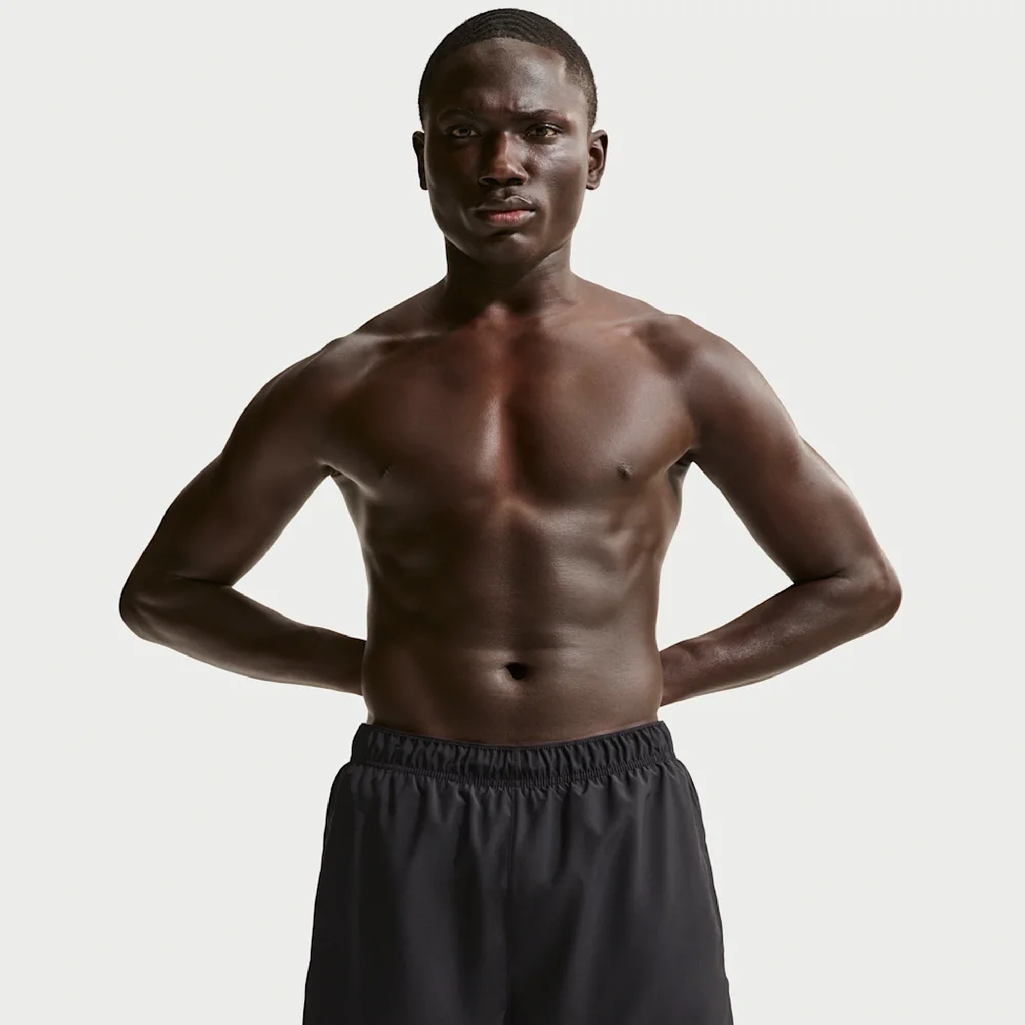 Nike Shorts Challenger, NEGRO, hi-res