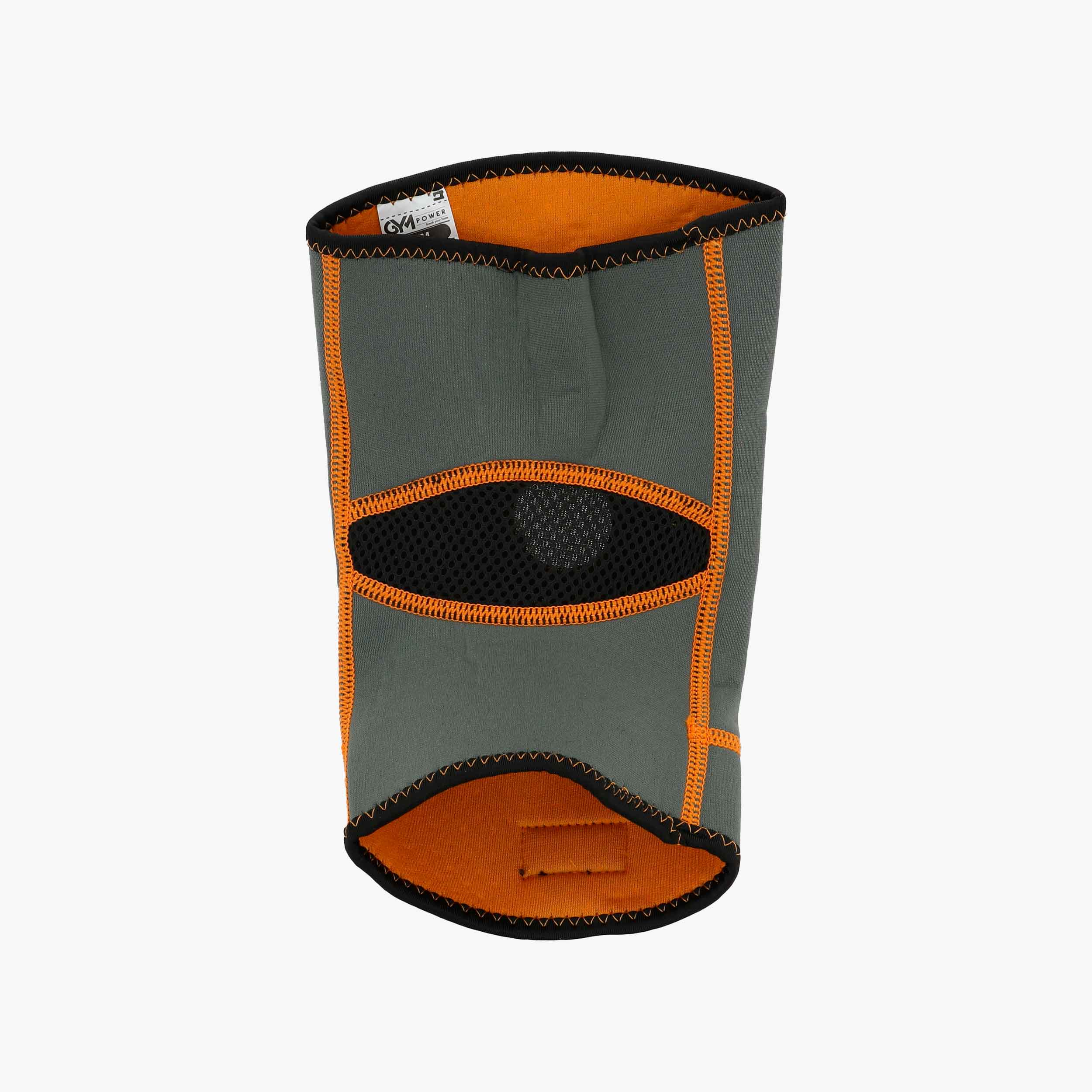 Gym Power Knee Support, GRIS, hi-res