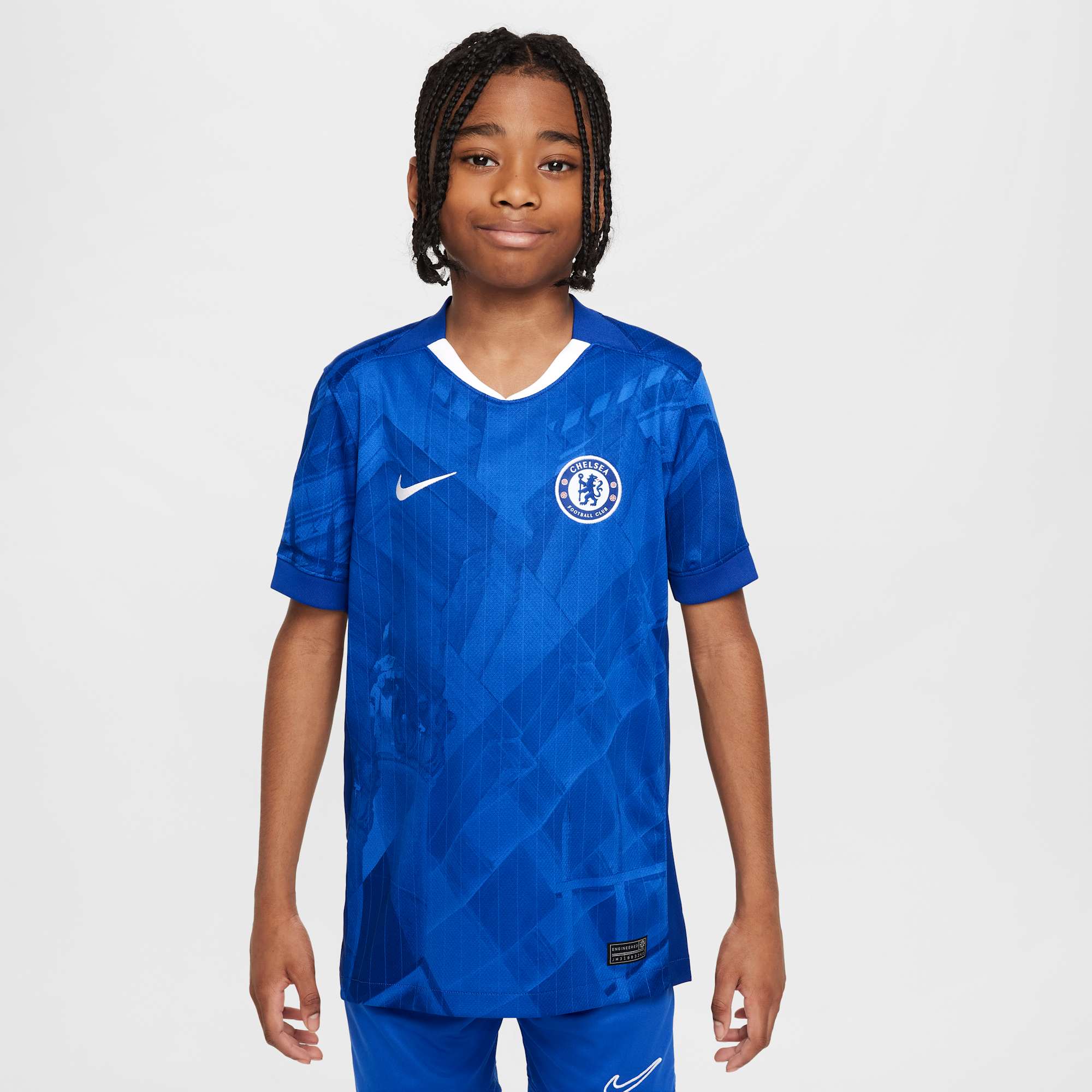 Nike Camiseta Chelsea FC Local 25/26 Stadium Ni&ntilde;os, AZUL, hi-res
