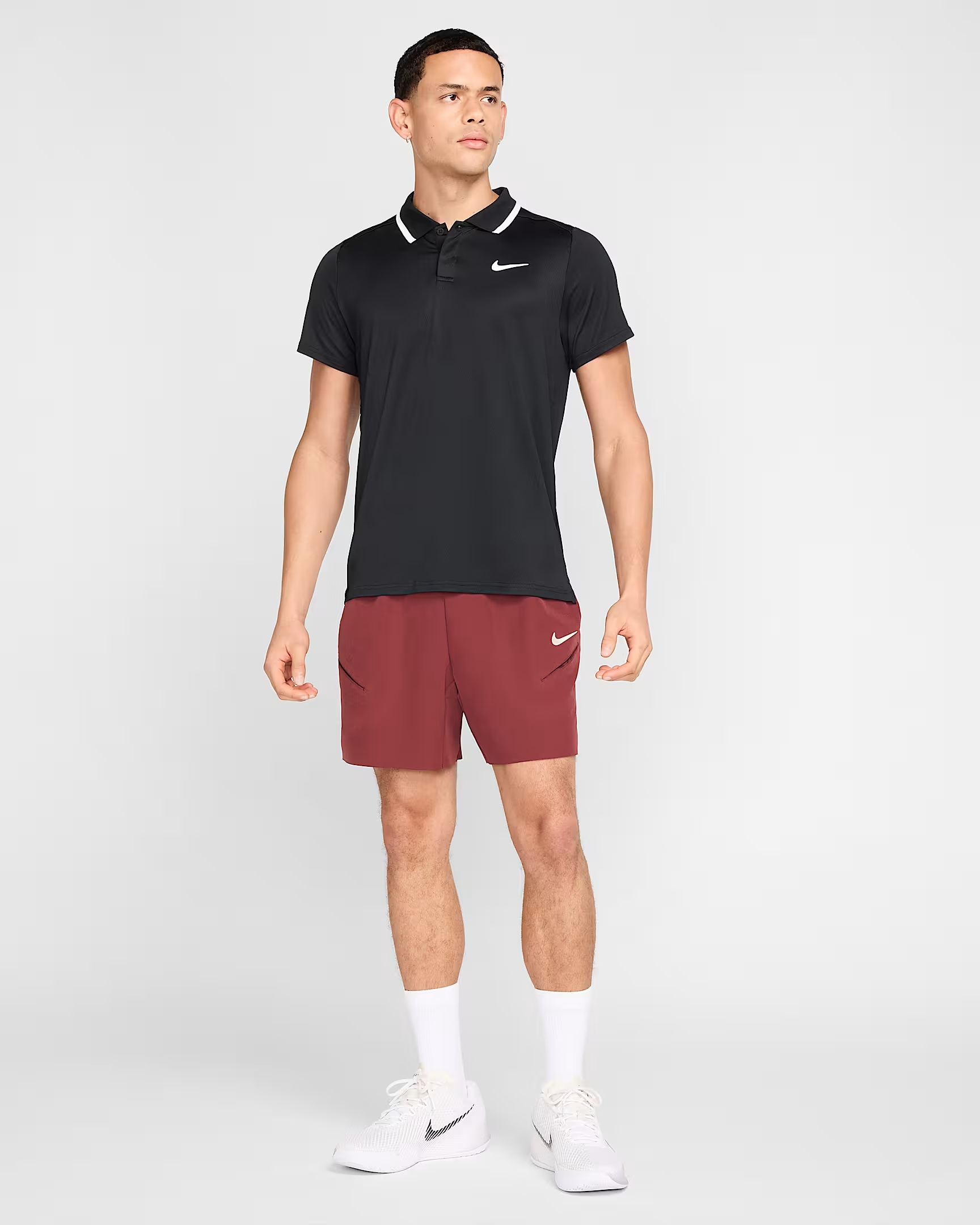 NikeCourt Shorts Slam, ROJO, hi-res
