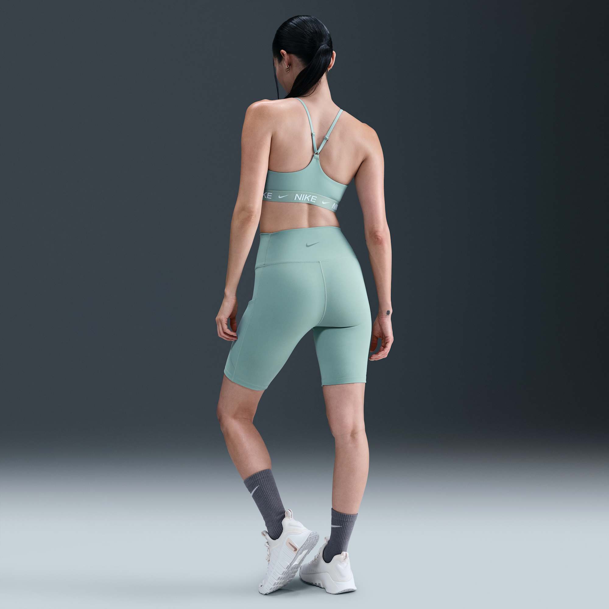 Nike Top Deportivo Indy Light Support, NEGRO, hi-res