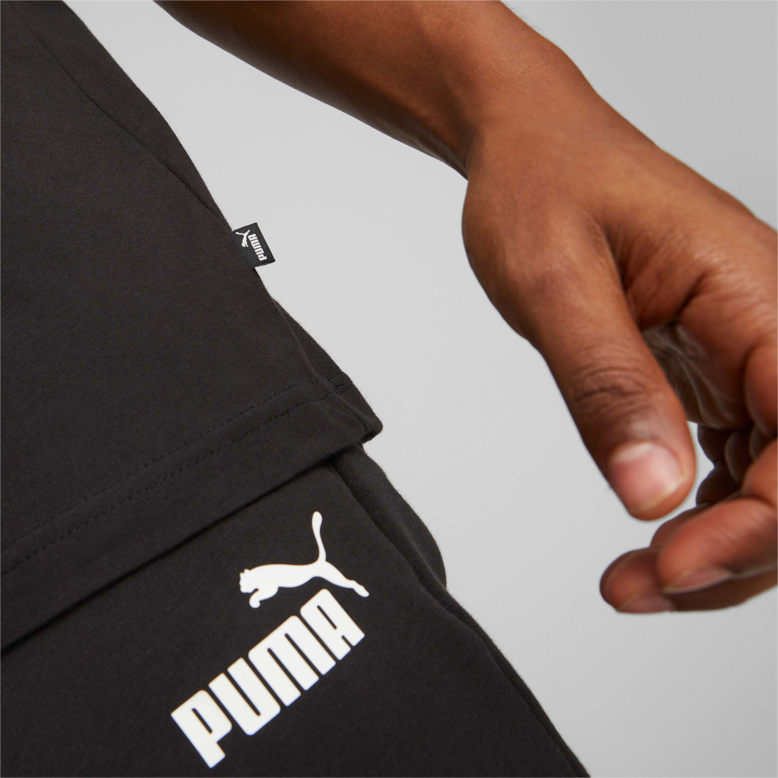 Puma Polera Essentials Small Logo, NEGRO, hi-res