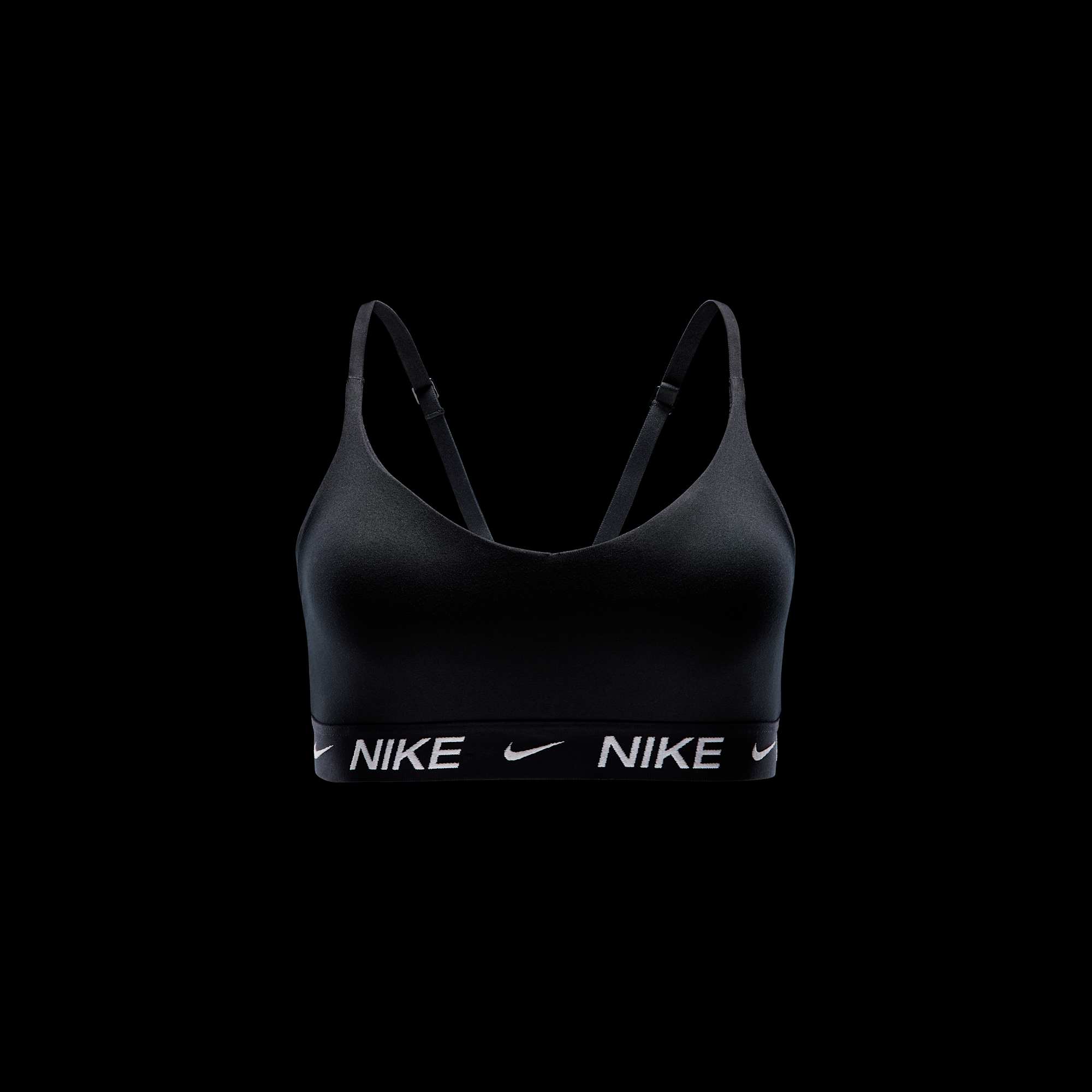 Nike Top Deportivo Indy Light Support, NEGRO, hi-res