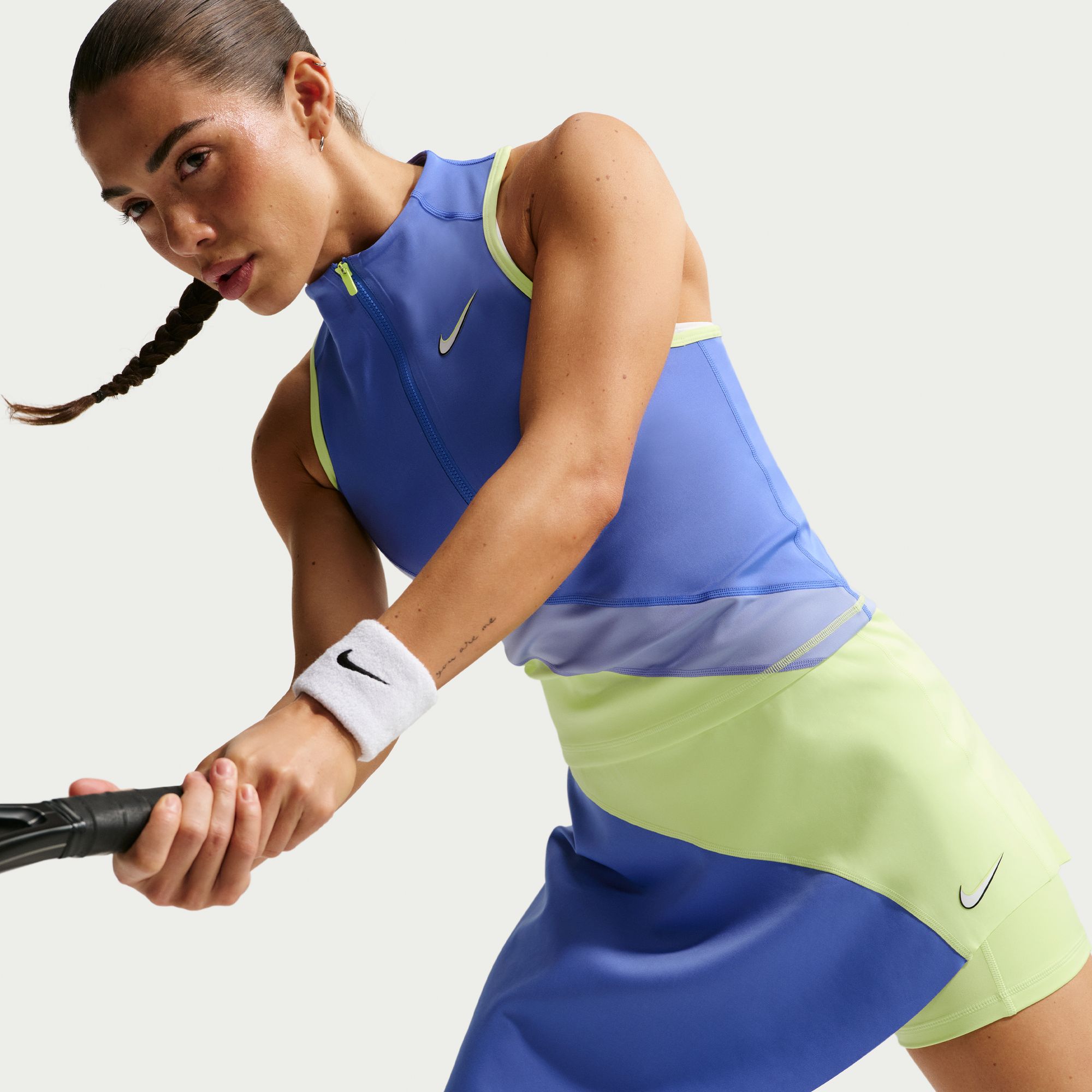 NikeCourt  Falda de tenis Slam, AMARILLO, hi-res