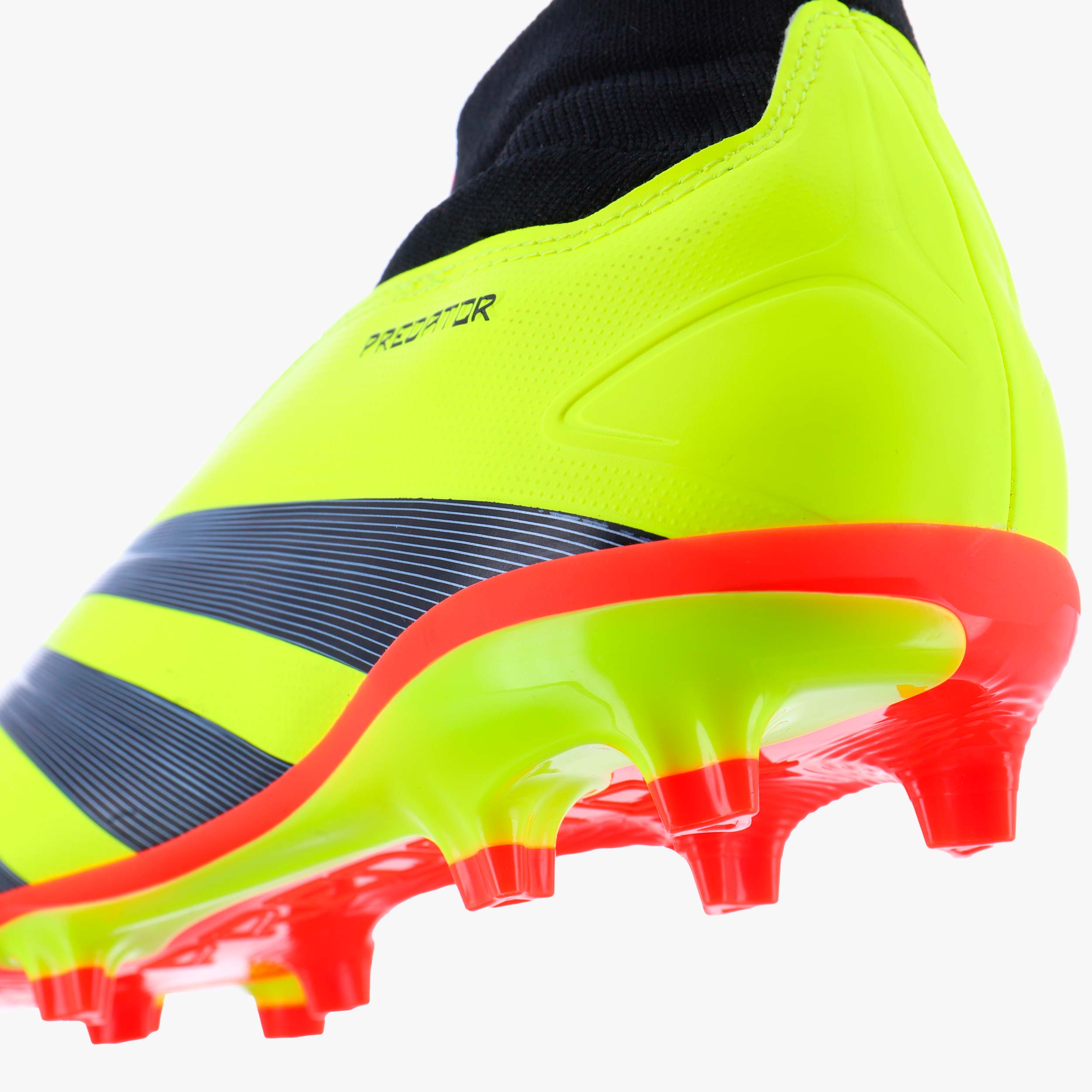 adidas Zapatillas de F&uacute;tbol Predator League Laceless Terreno Firme, AMARILLO, hi-res