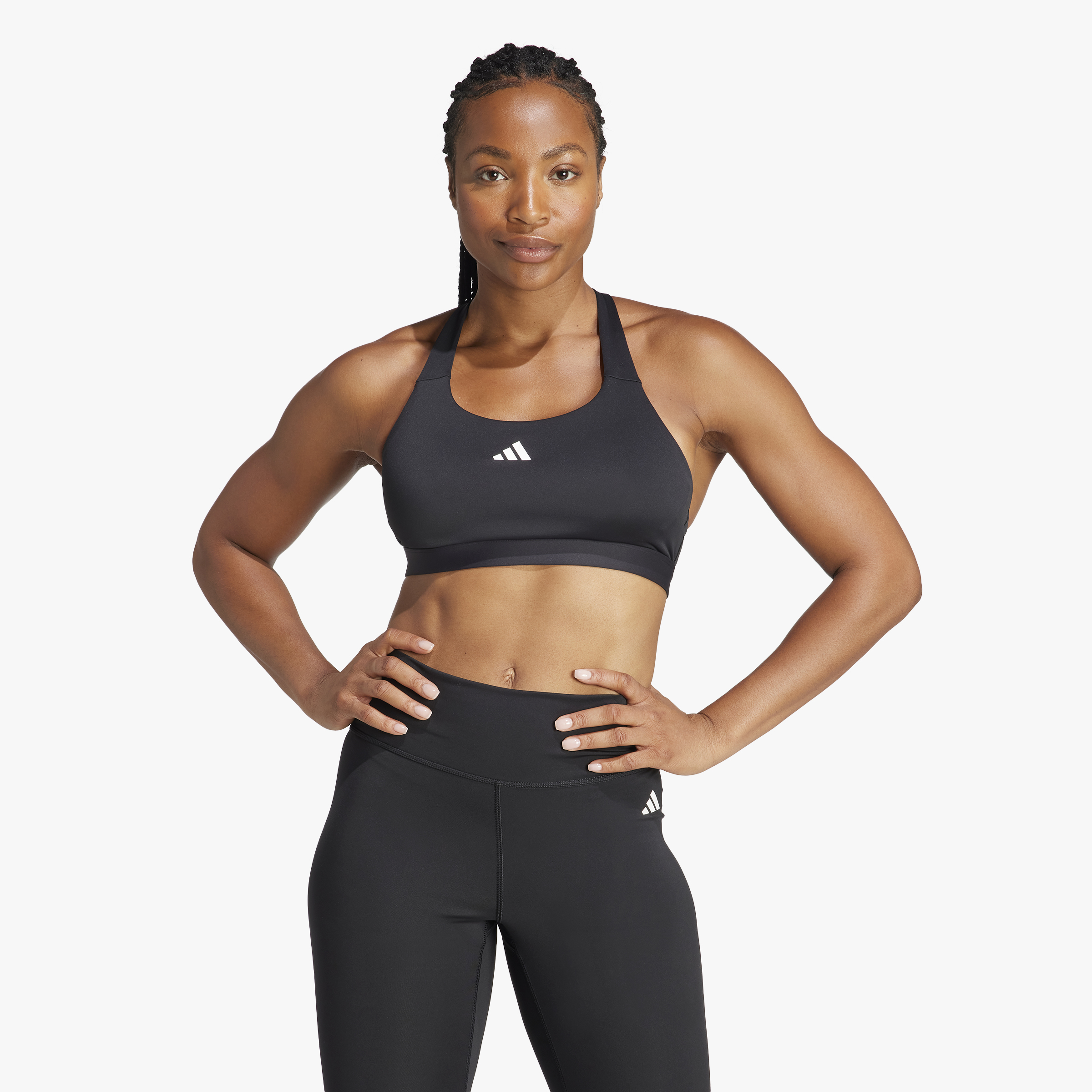 adidas Top Deportivo TLRDREACT Soporte Alto, NEGRO, hi-res