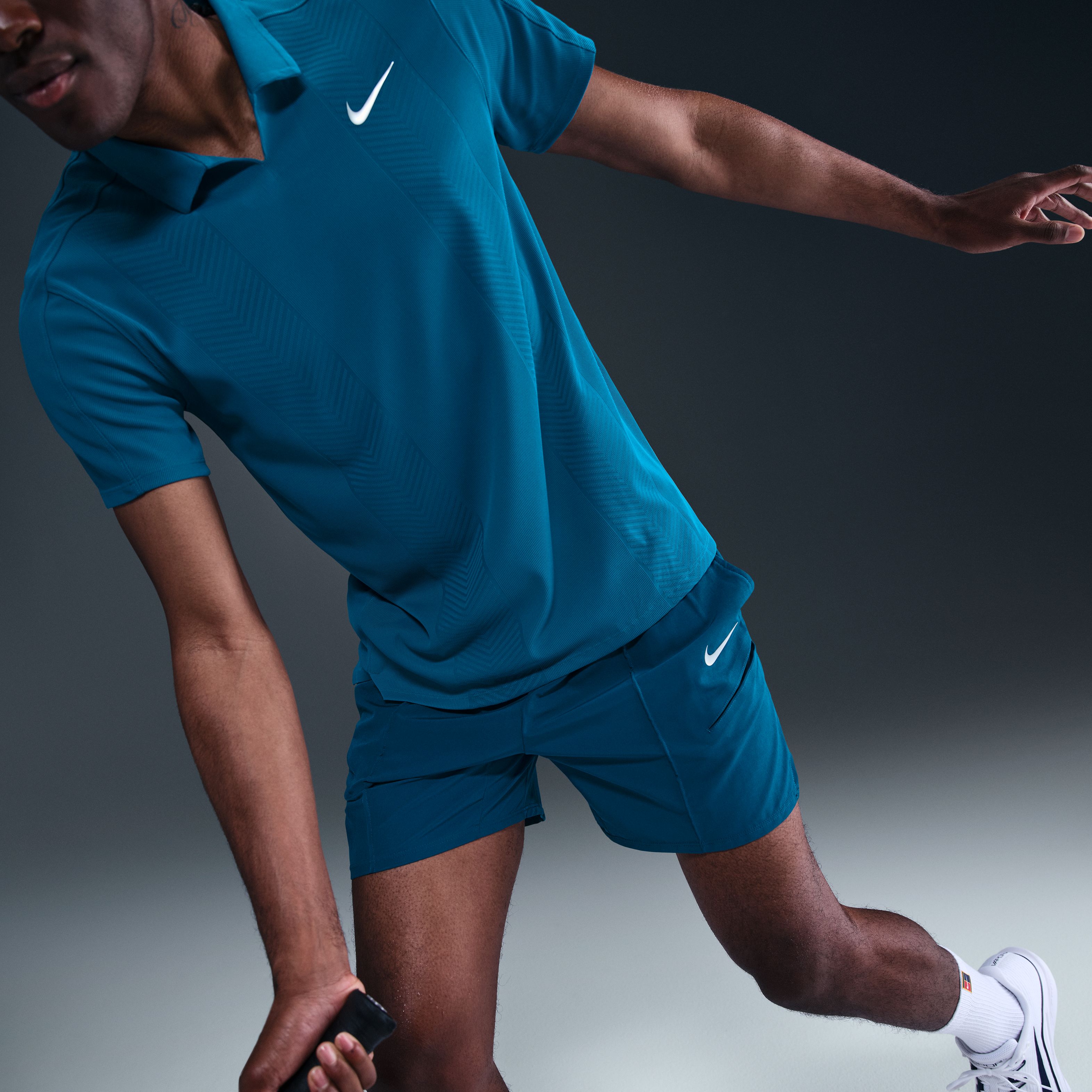 Nike Shorts Court Slam, AZUL, hi-res