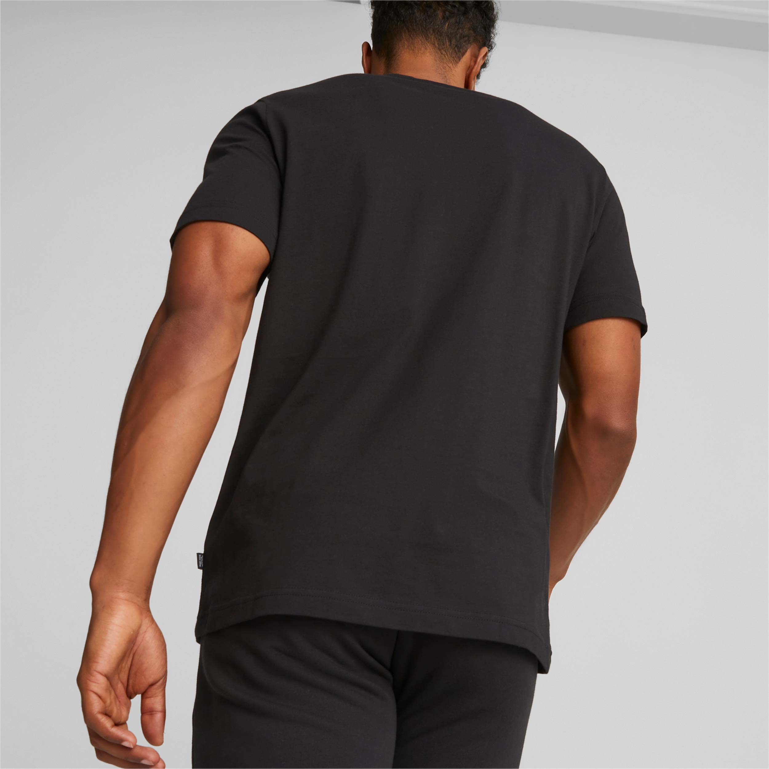 Puma Polera Essentials Small Logo, NEGRO, hi-res
