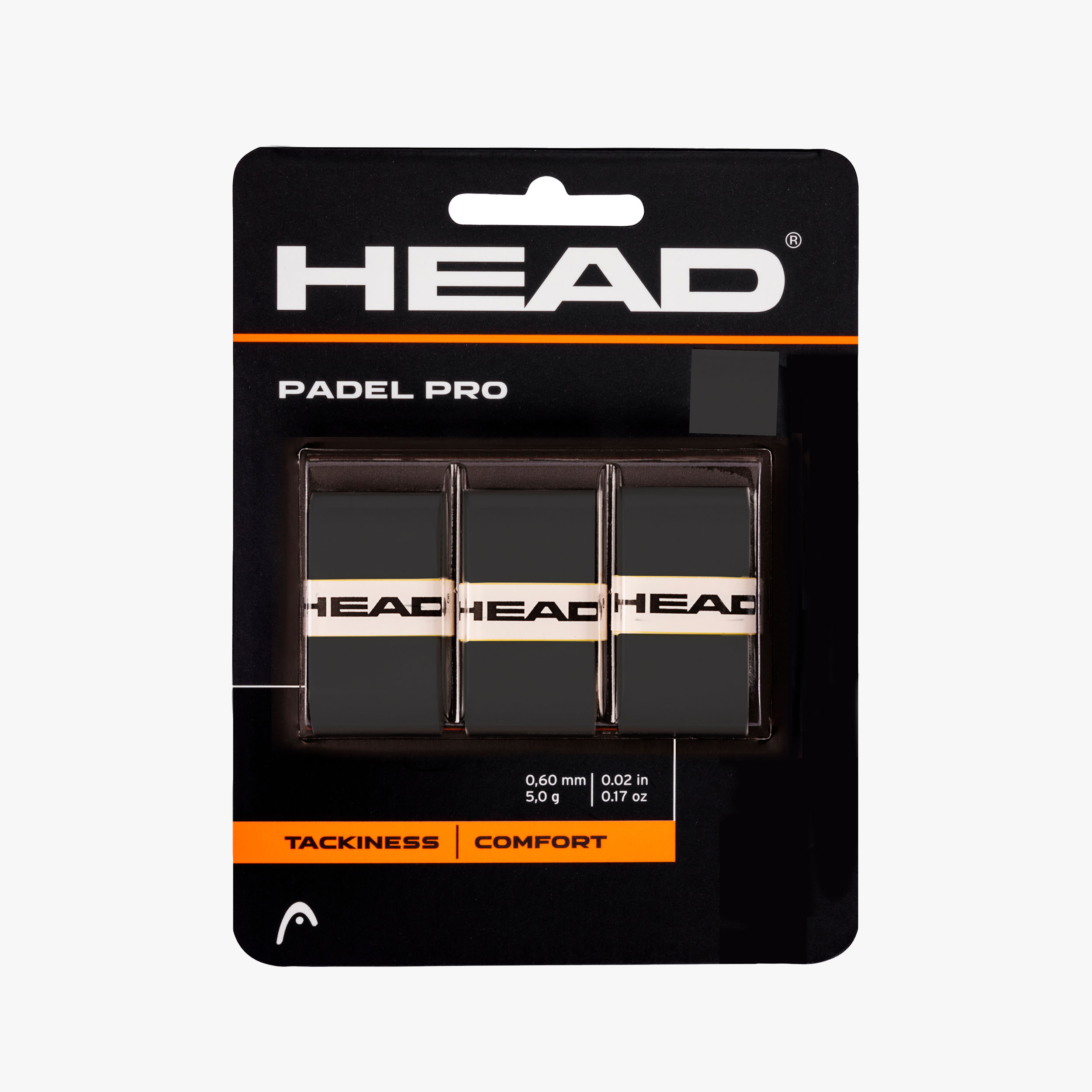 Head Overgrip Padel Pro, NEGRO, hi-res