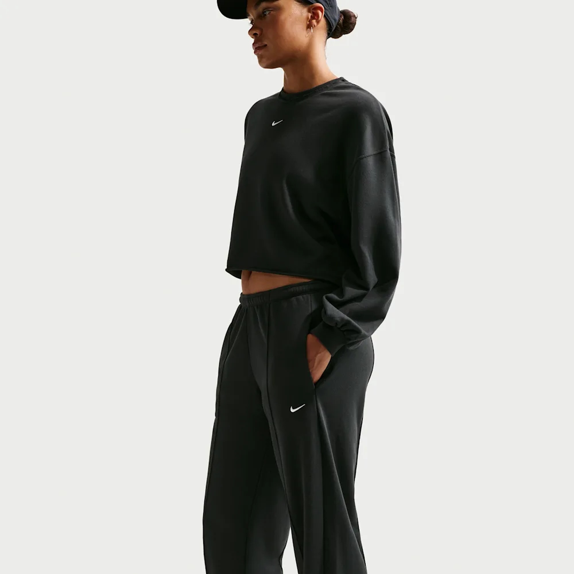Nike Pantal&oacute;n Sportswear Chill Terry, NEGRO, hi-res