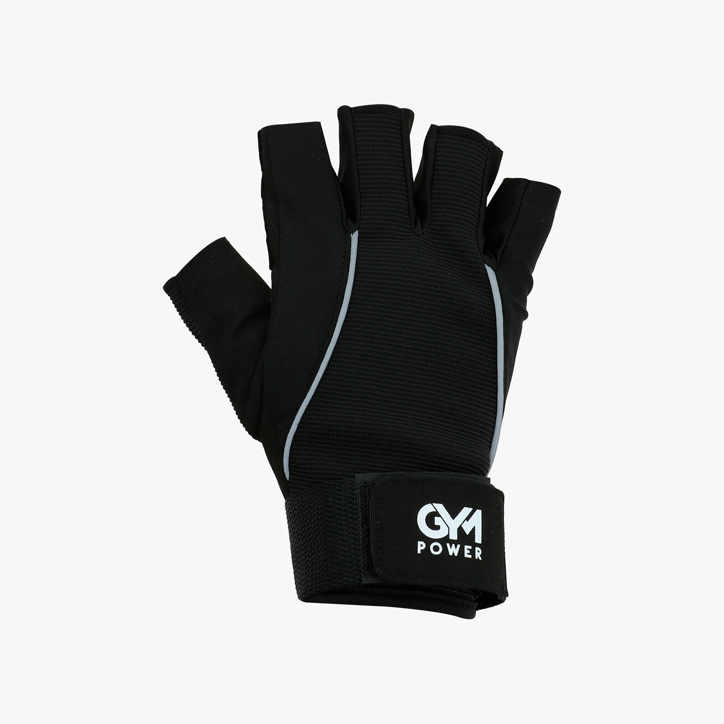 Gym Power Training Glove, NEGRO, hi-res