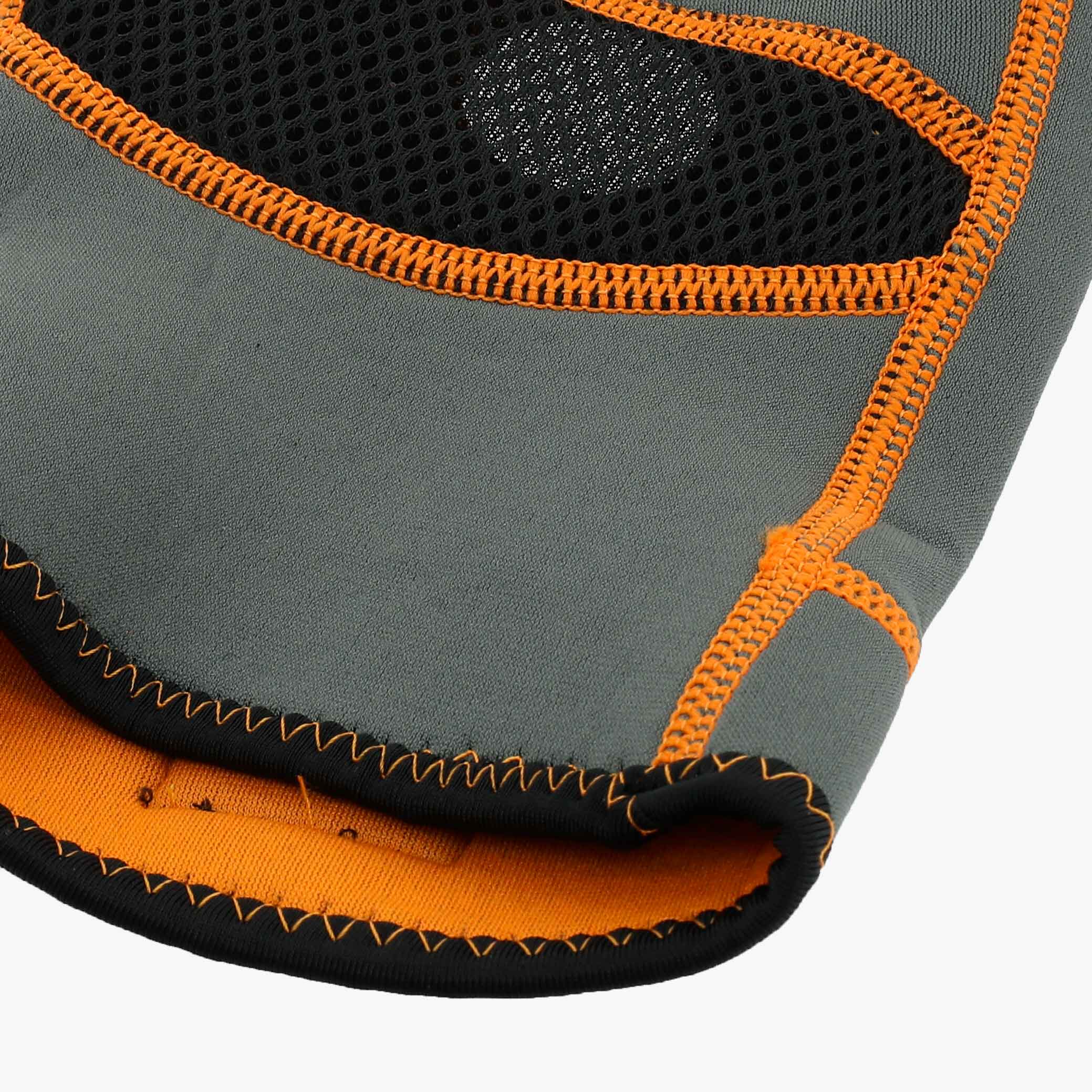 Gym Power Knee Support, GRIS, hi-res