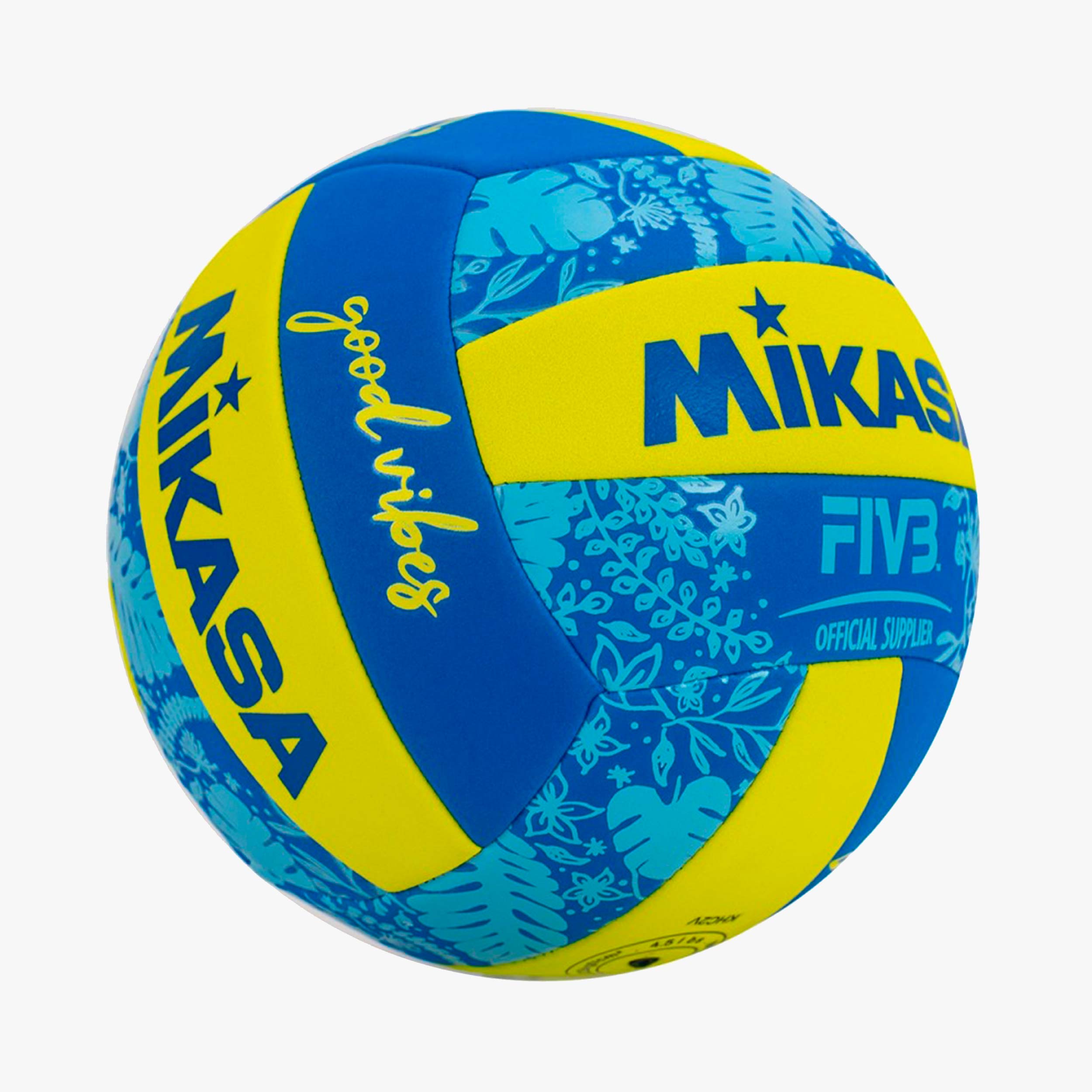 Mikasa Pelota V&oacute;leibol Playa Bv354TV, AZUL, hi-res