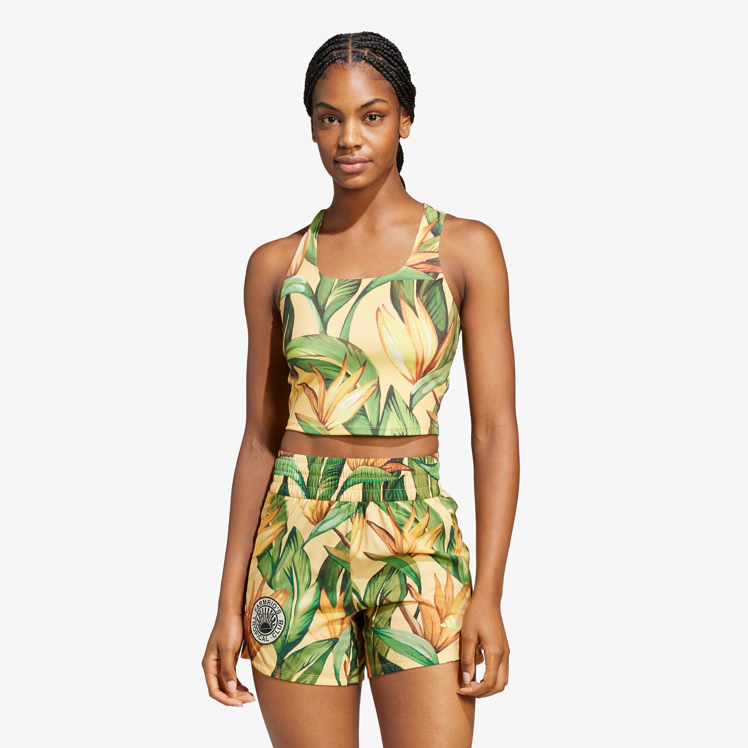 adidas Polera x FARM Rio Training, VERDE, hi-res