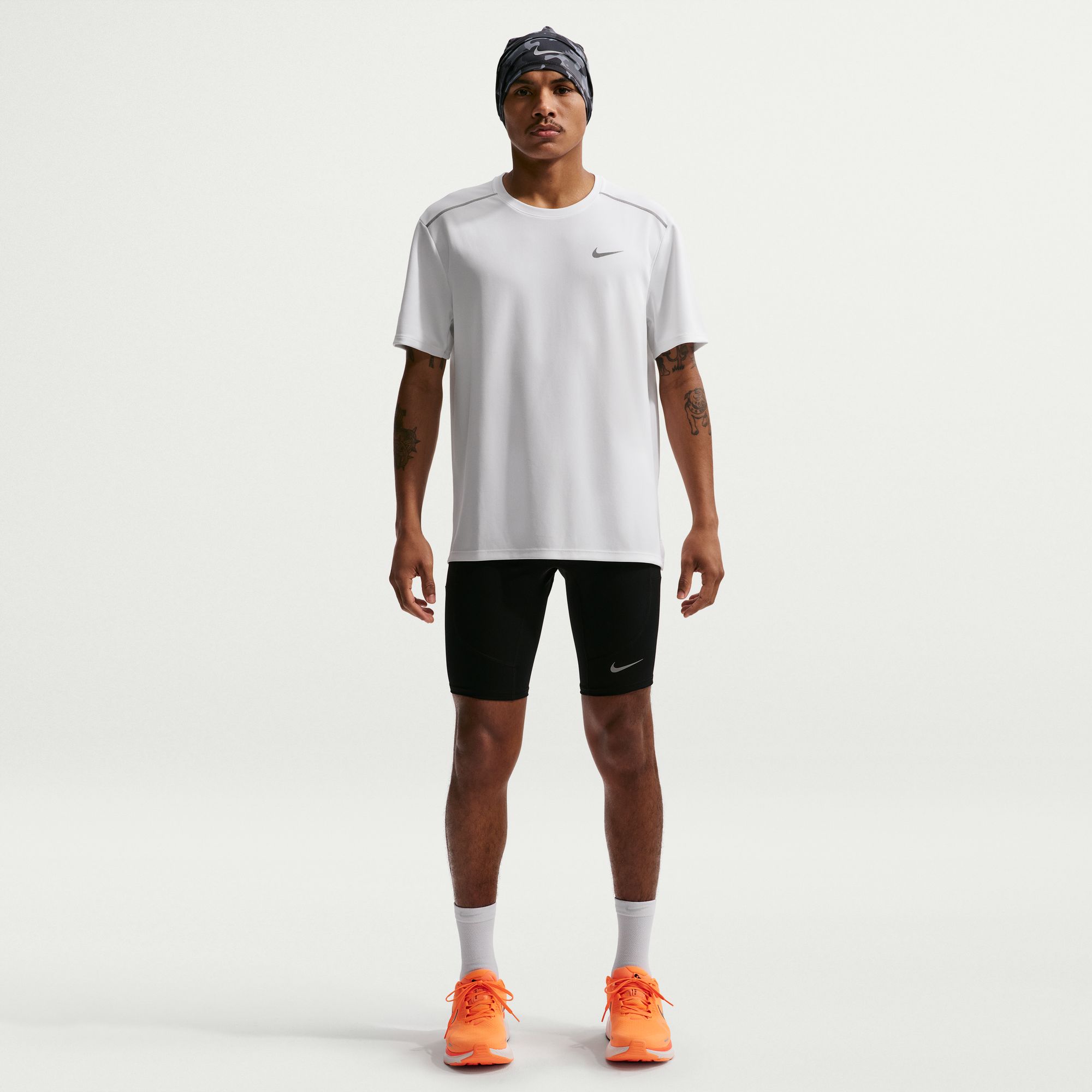 Nike Polera Miler, BLANCO, hi-res