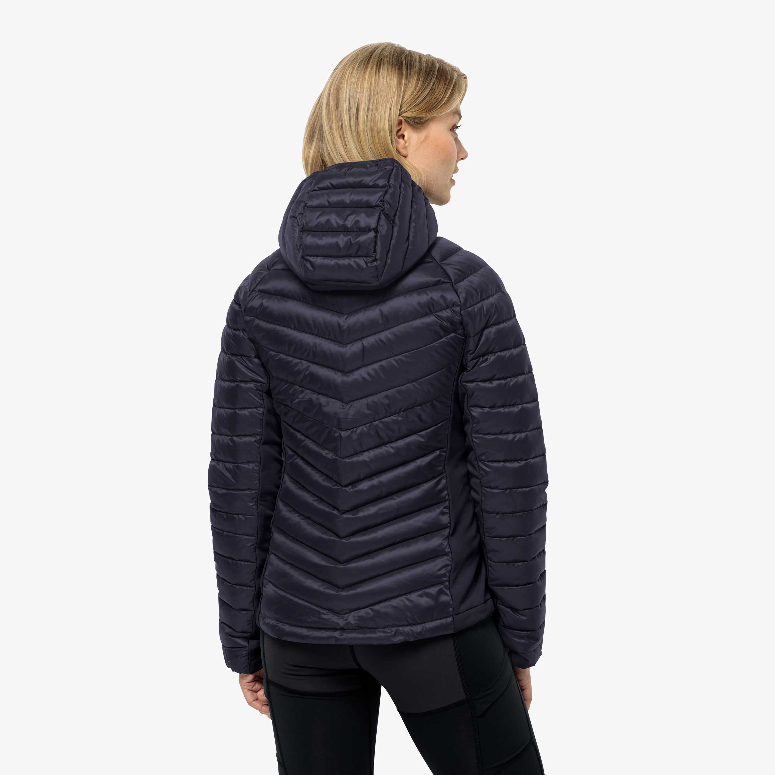 Jack Wolfskin Chaqueta Routeburn, NEGRO, hi-res