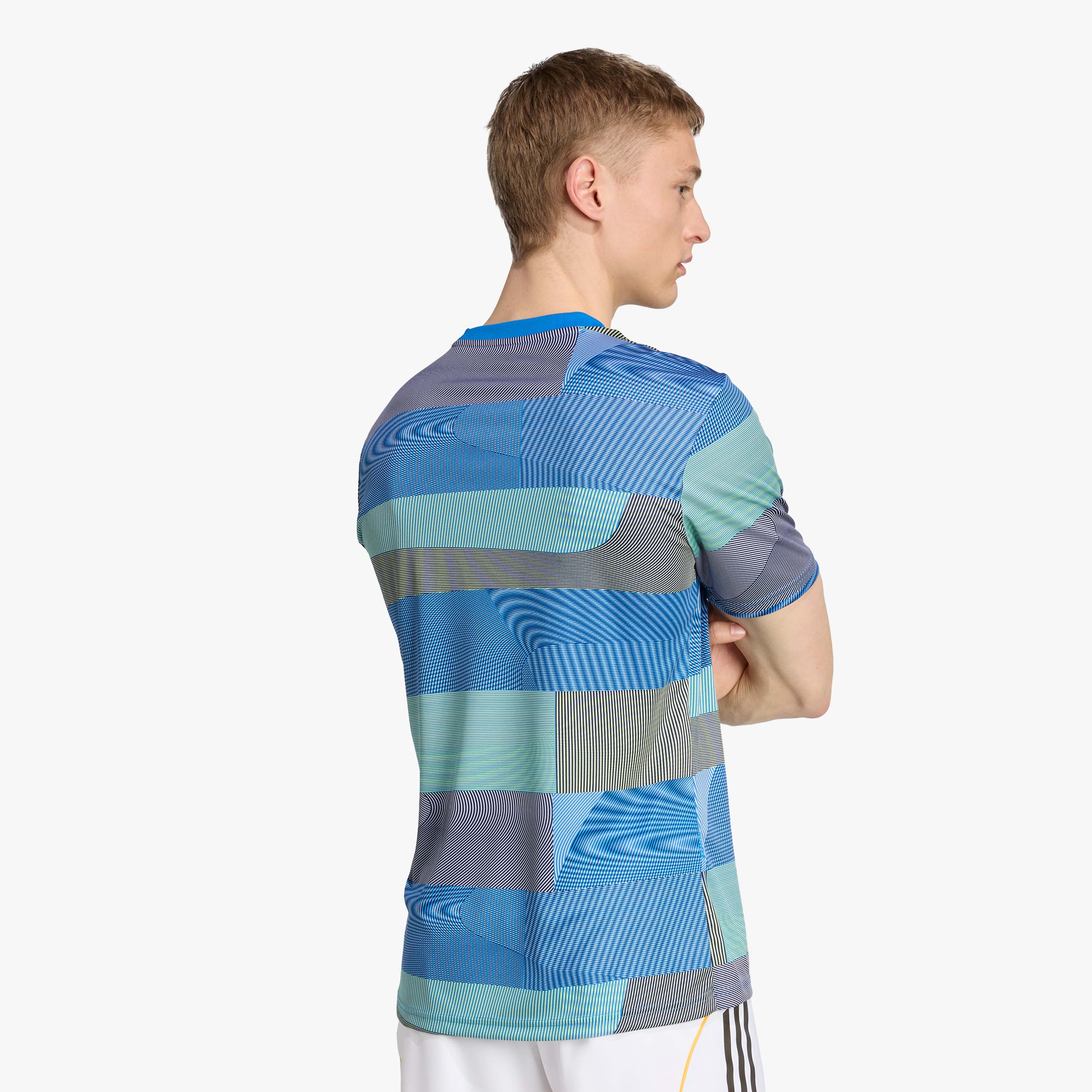 adidas Camiseta Prepartido Real Madrid 25/26, AZUL, hi-res