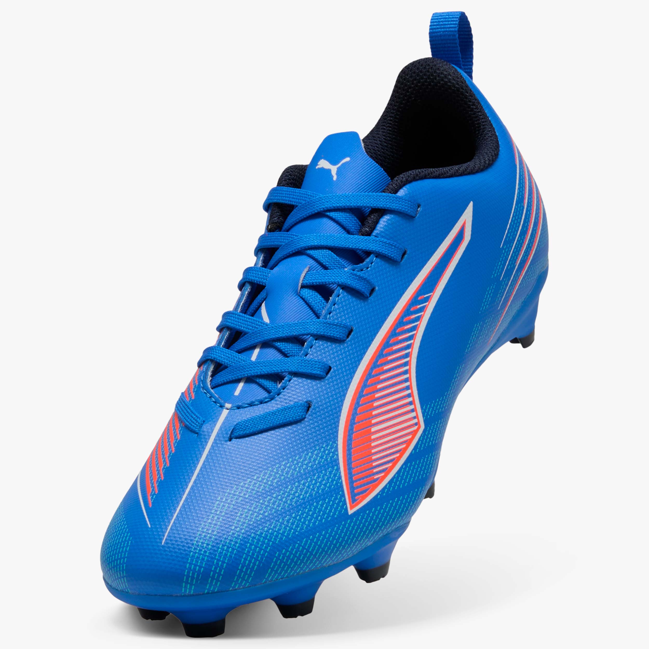 Puma Zapatillas Ultra 6 Play FG/AG Juvenil, AZUL, hi-res