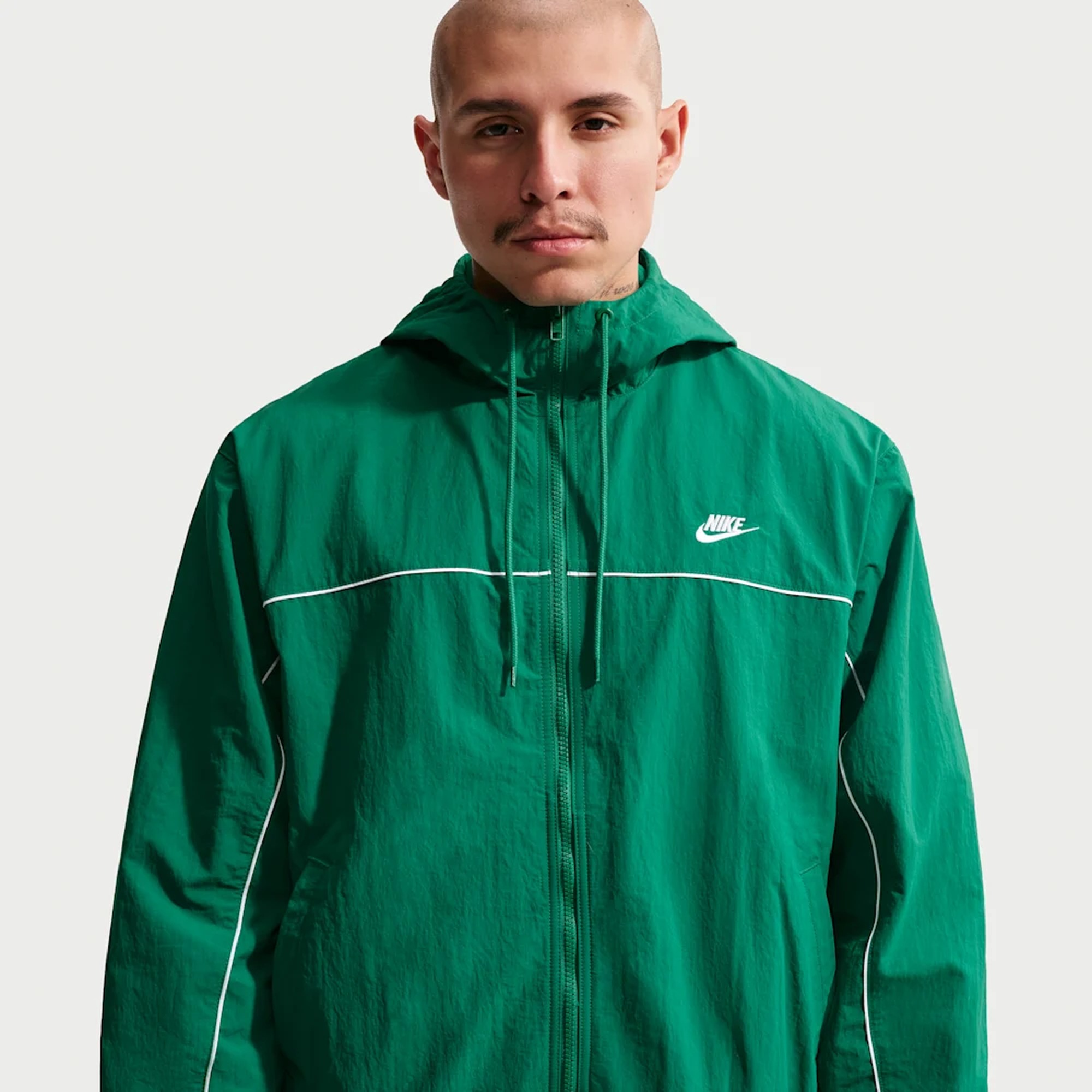 Nike Chaqueta Club, VERDE, hi-res