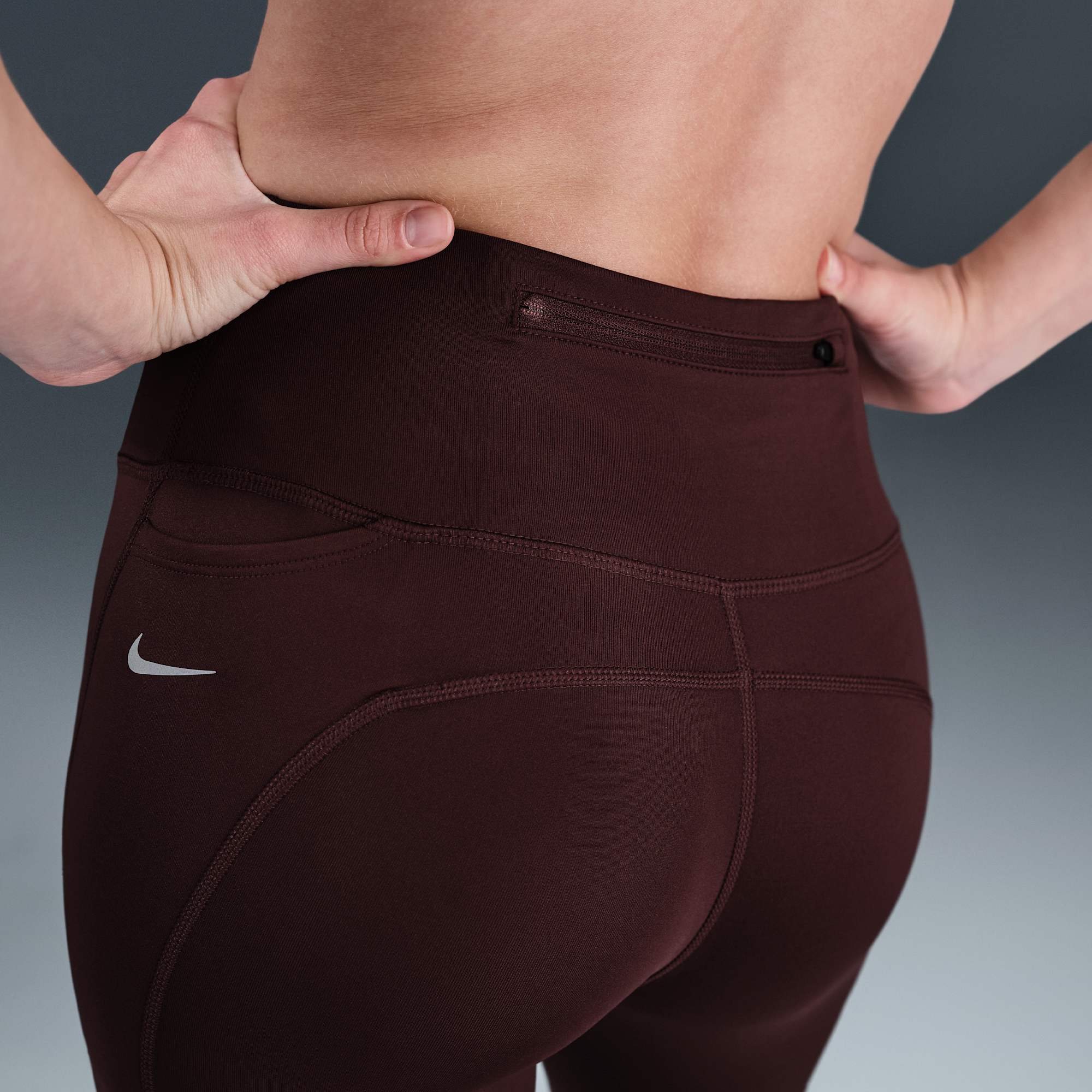 Nike Calzas Fast 7/8, ROJO, hi-res