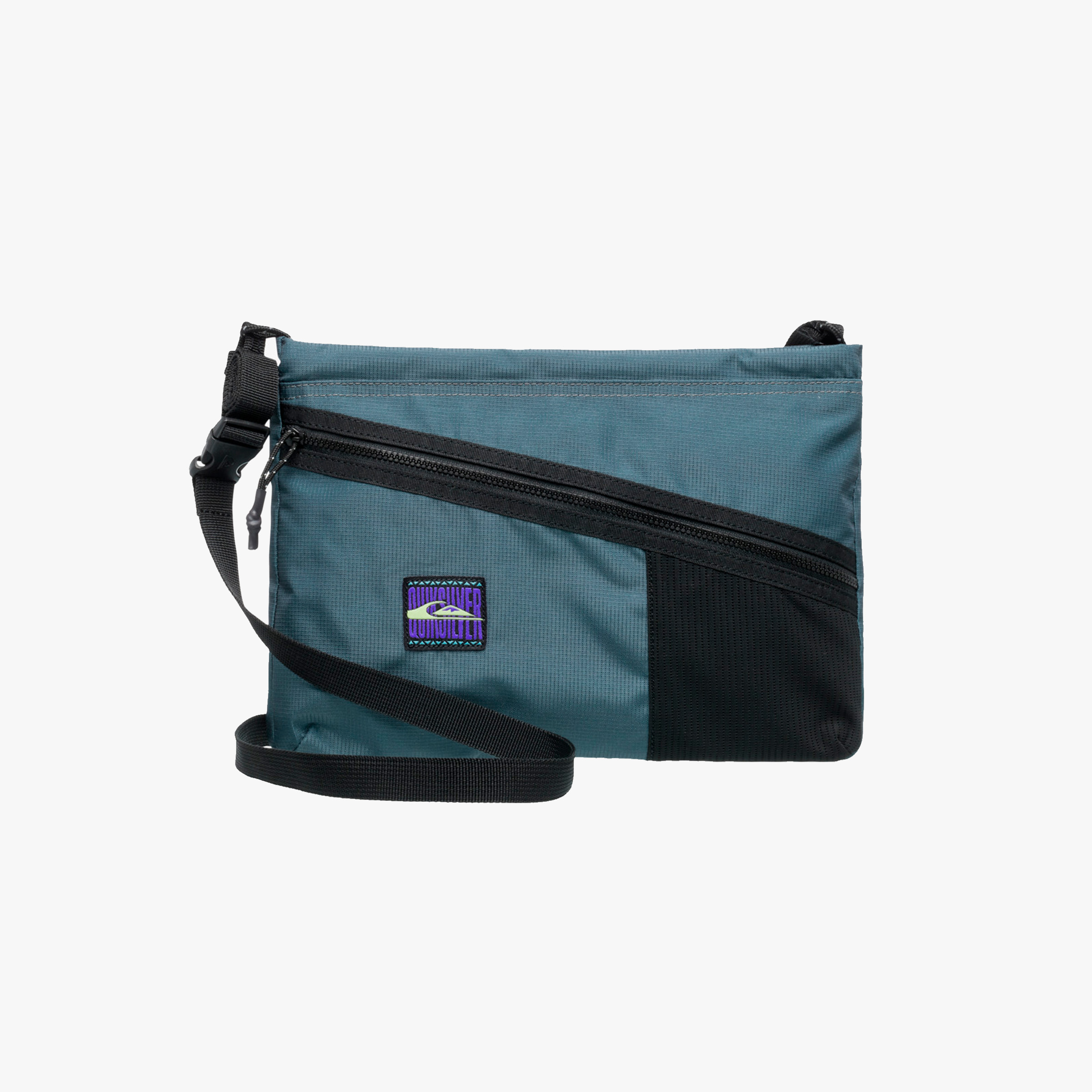 Quiksilver Bolso Cross Body, GRIS, hi-res