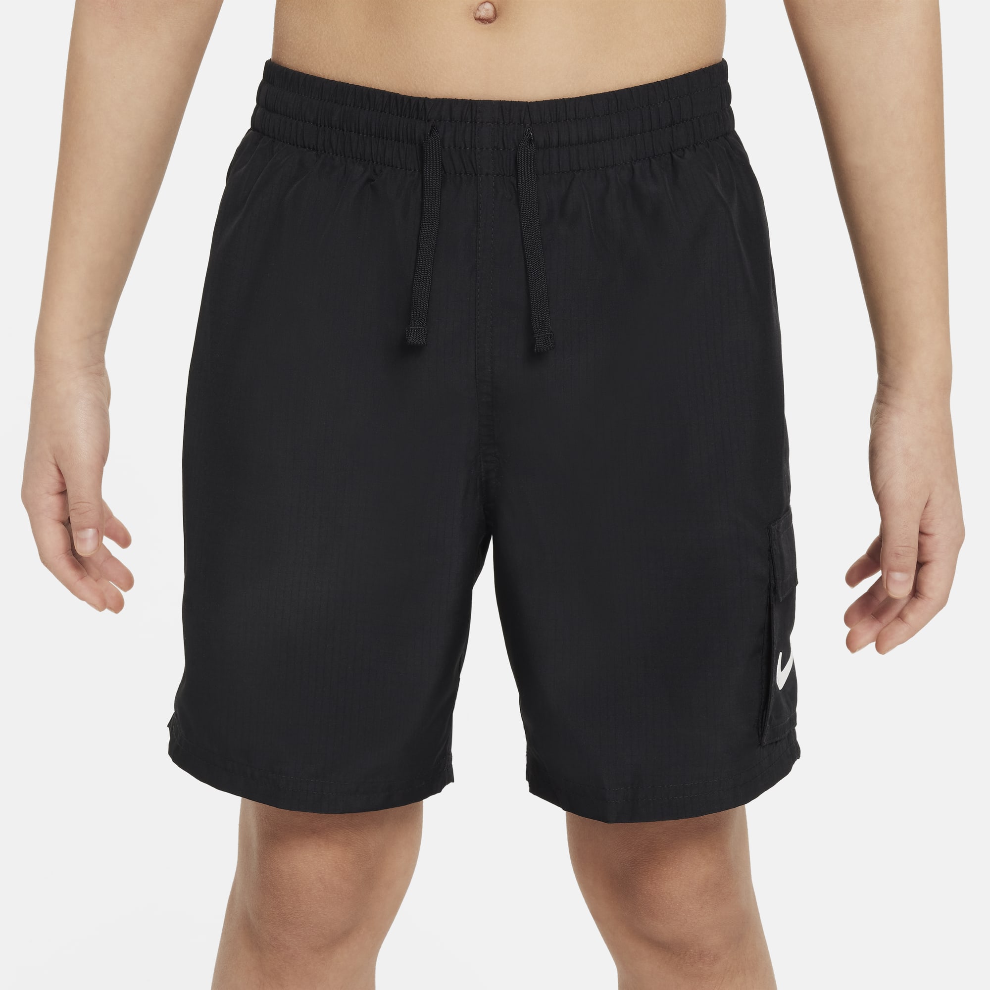 Nike Shorts Swim Voyage, NEGRO, hi-res