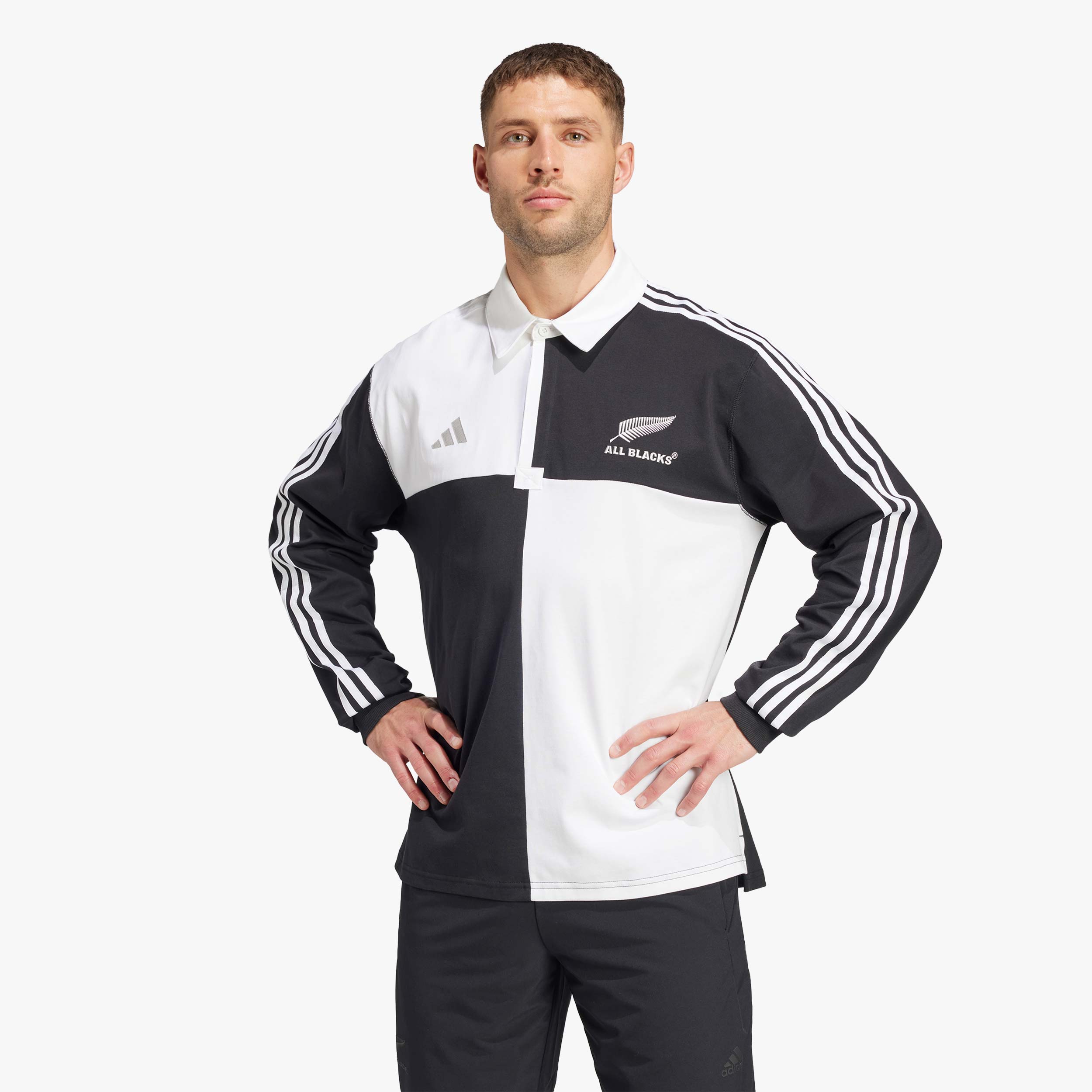 adidas Polera All Blacks Rugby Culture, NEGRO, hi-res