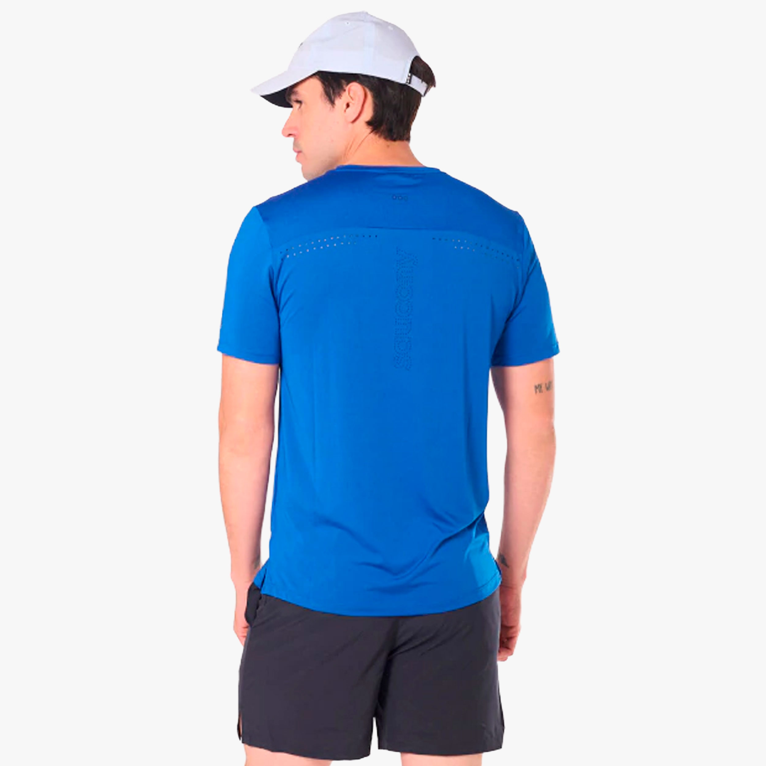 Saucony Polera Hurricane, AZUL, hi-res