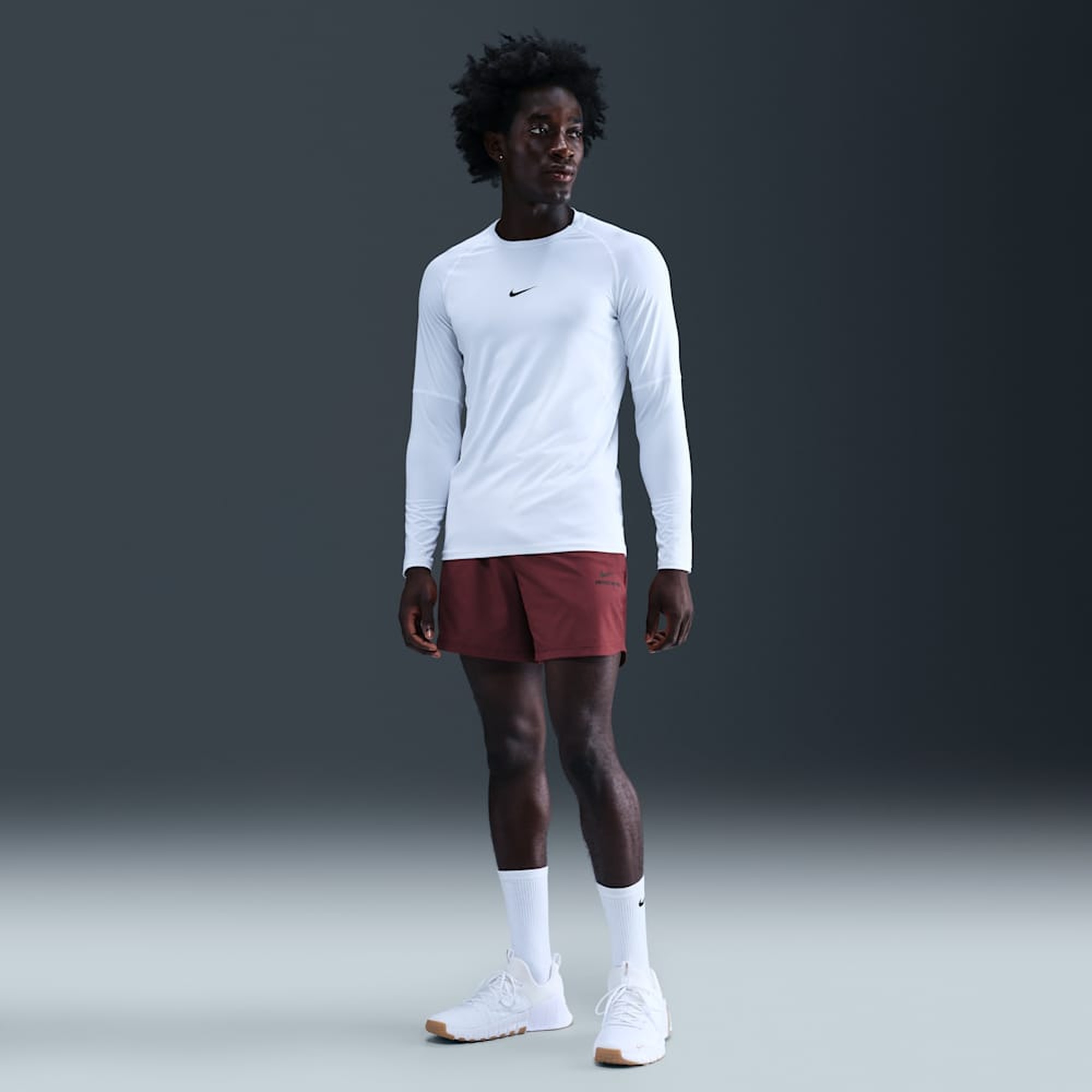 Nike Shorts Pro Training, ROJO, hi-res