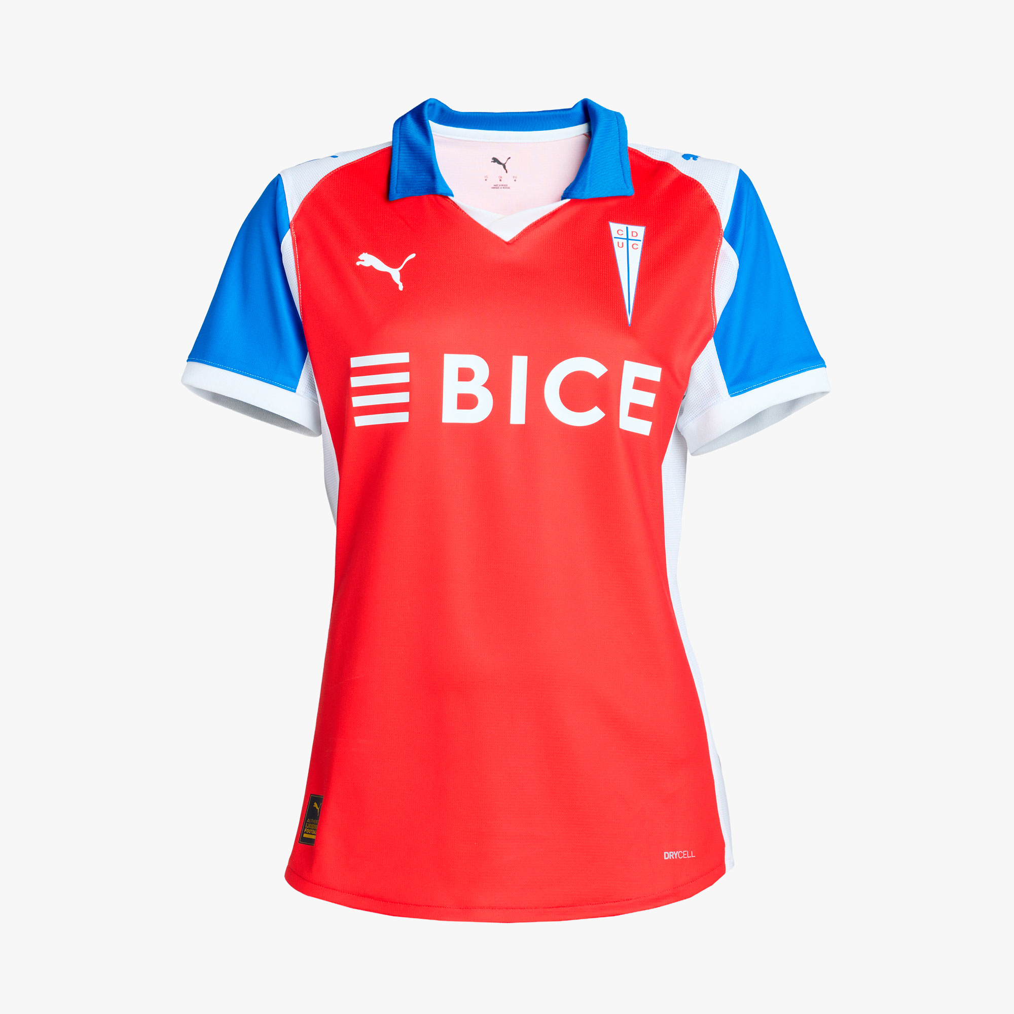 Puma Camiseta Universidad Cat&oacute;lica Visitante Mujer, BLANCO, hi-res