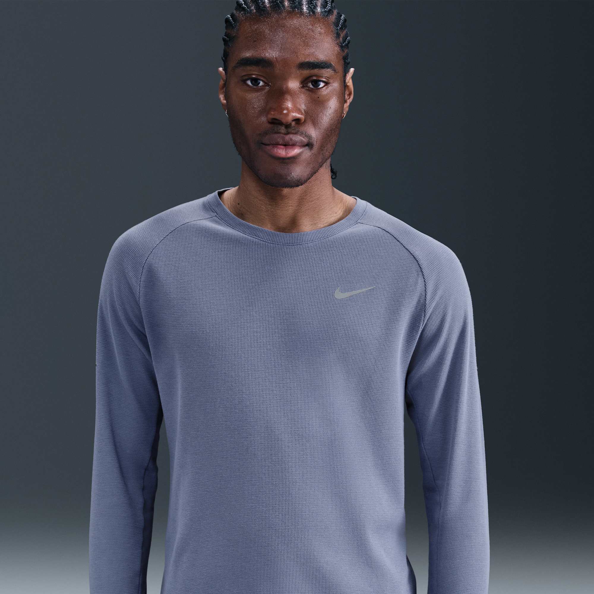 Nike Polera Stride, AZUL, hi-res