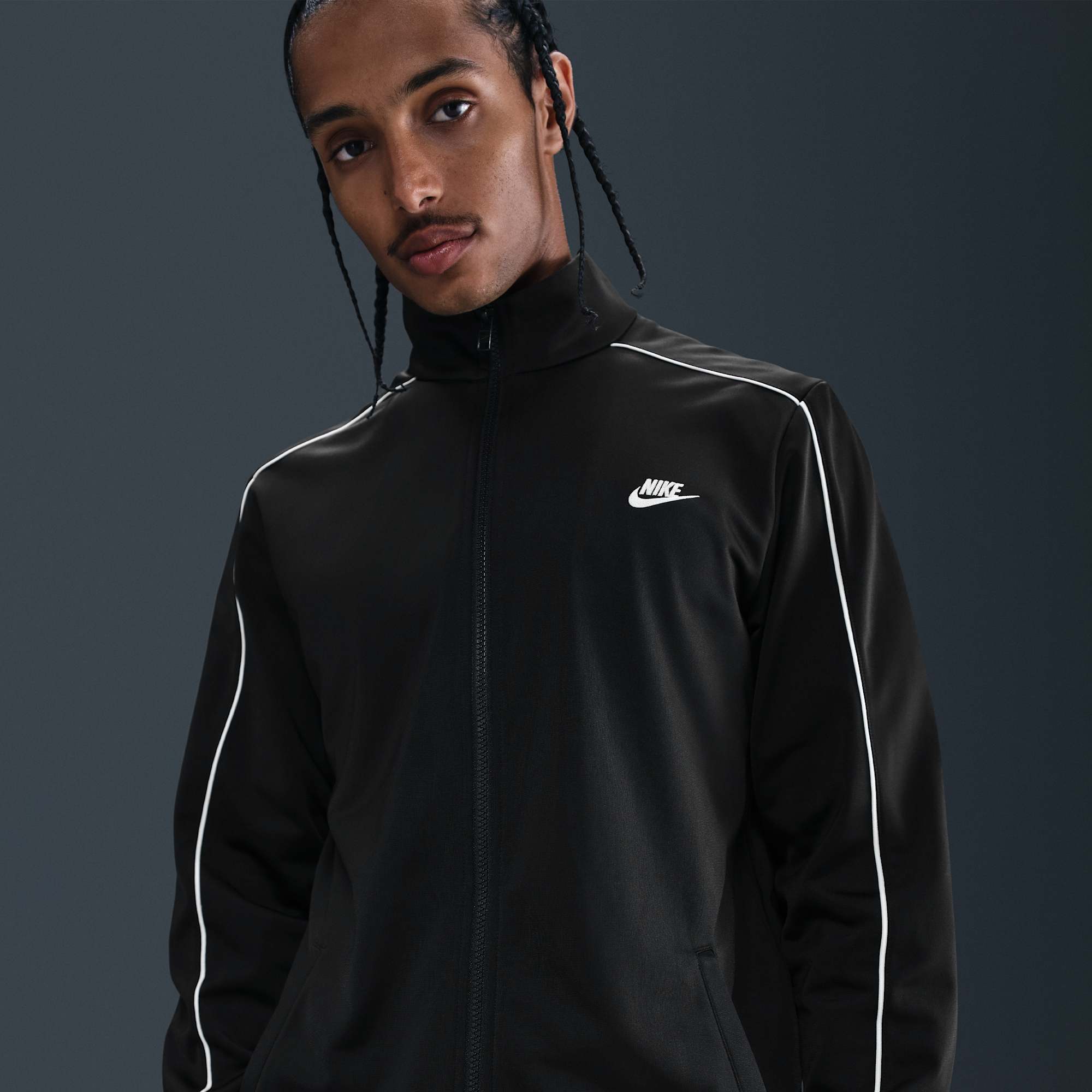Nike Conjunto Deportivo Sportswear Club, NEGRO, hi-res