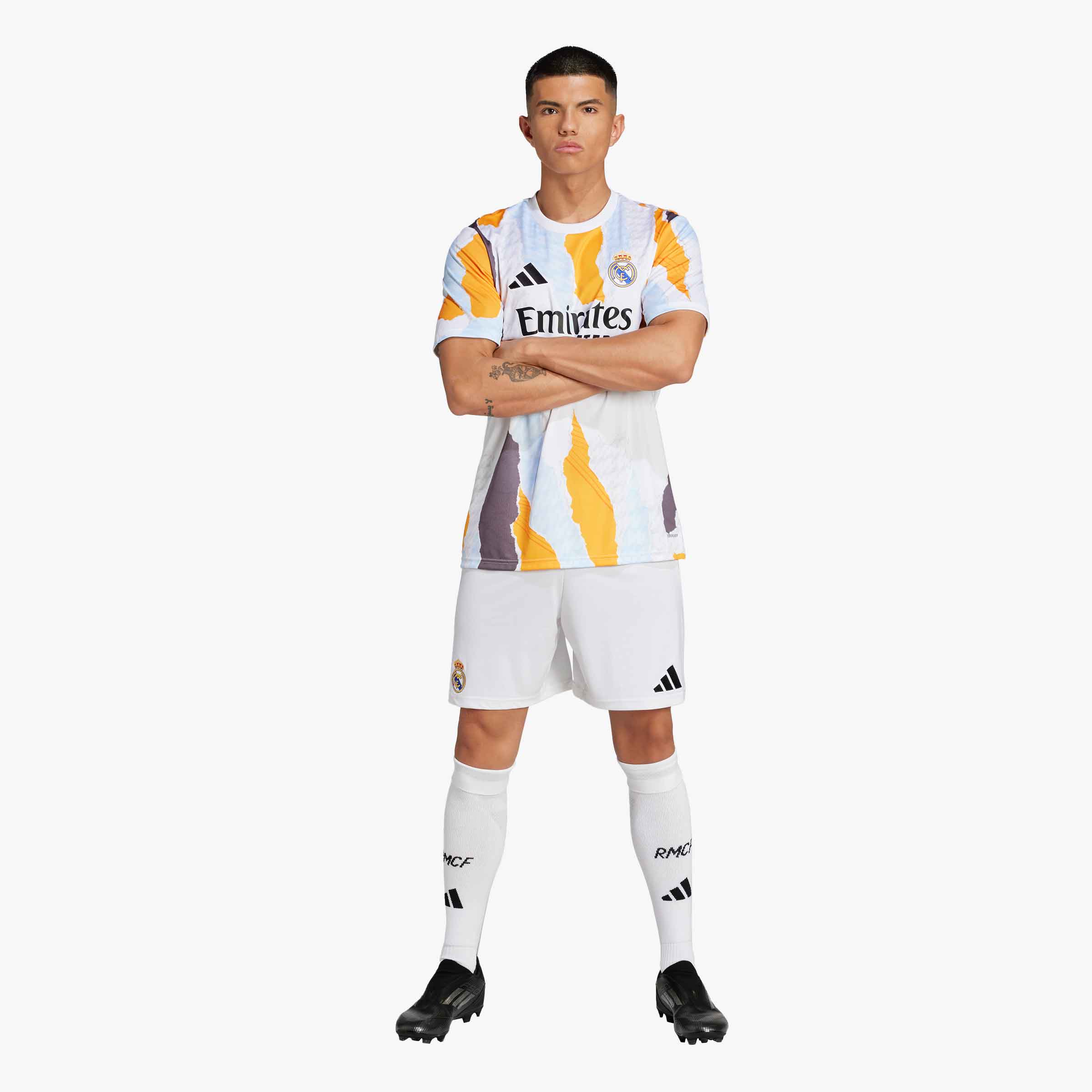 adidas Camiseta Prepartido Real Madrid 24/25, BLANCO, hi-res
