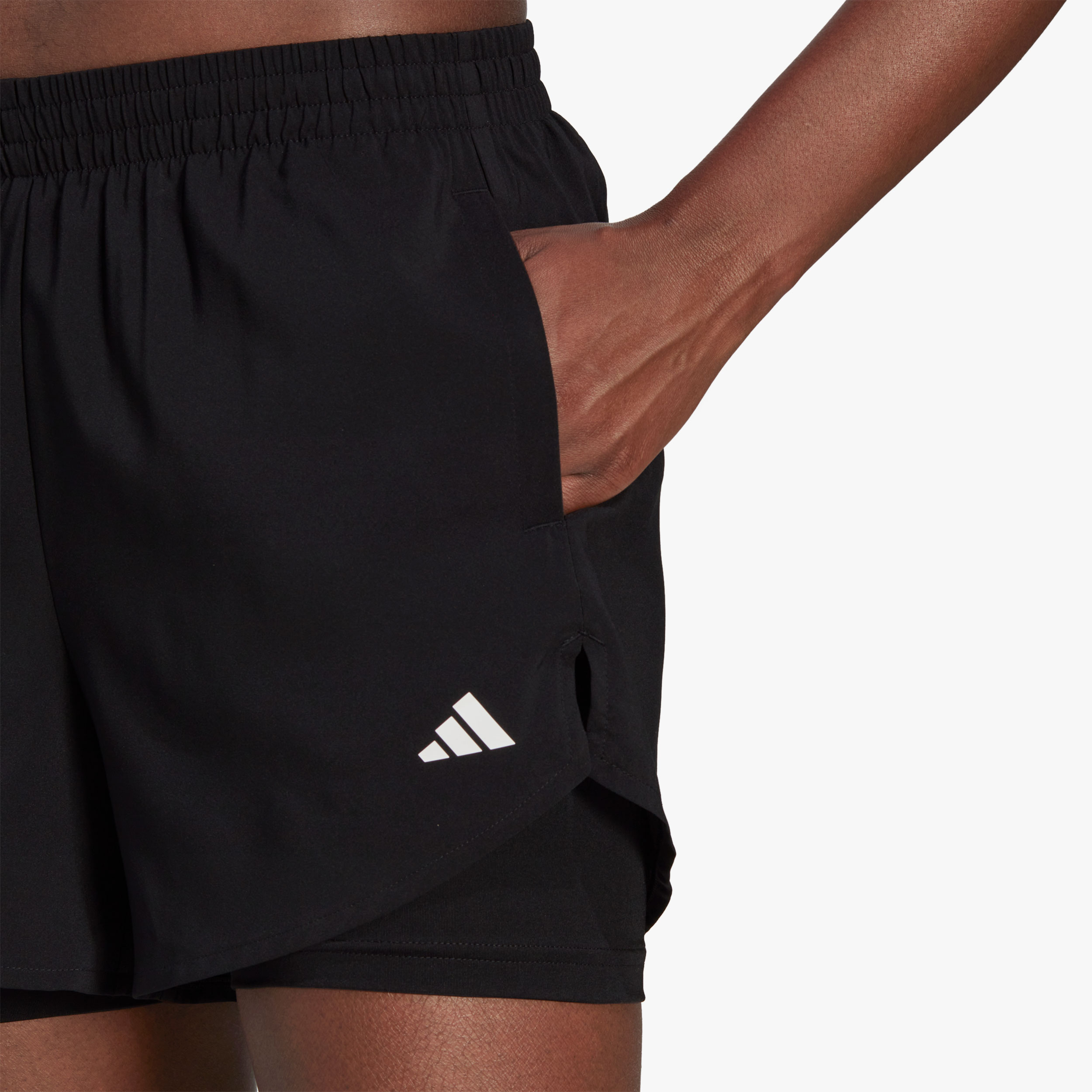 adidas Shorts AEROREADY Made for Training, NEGRO, hi-res