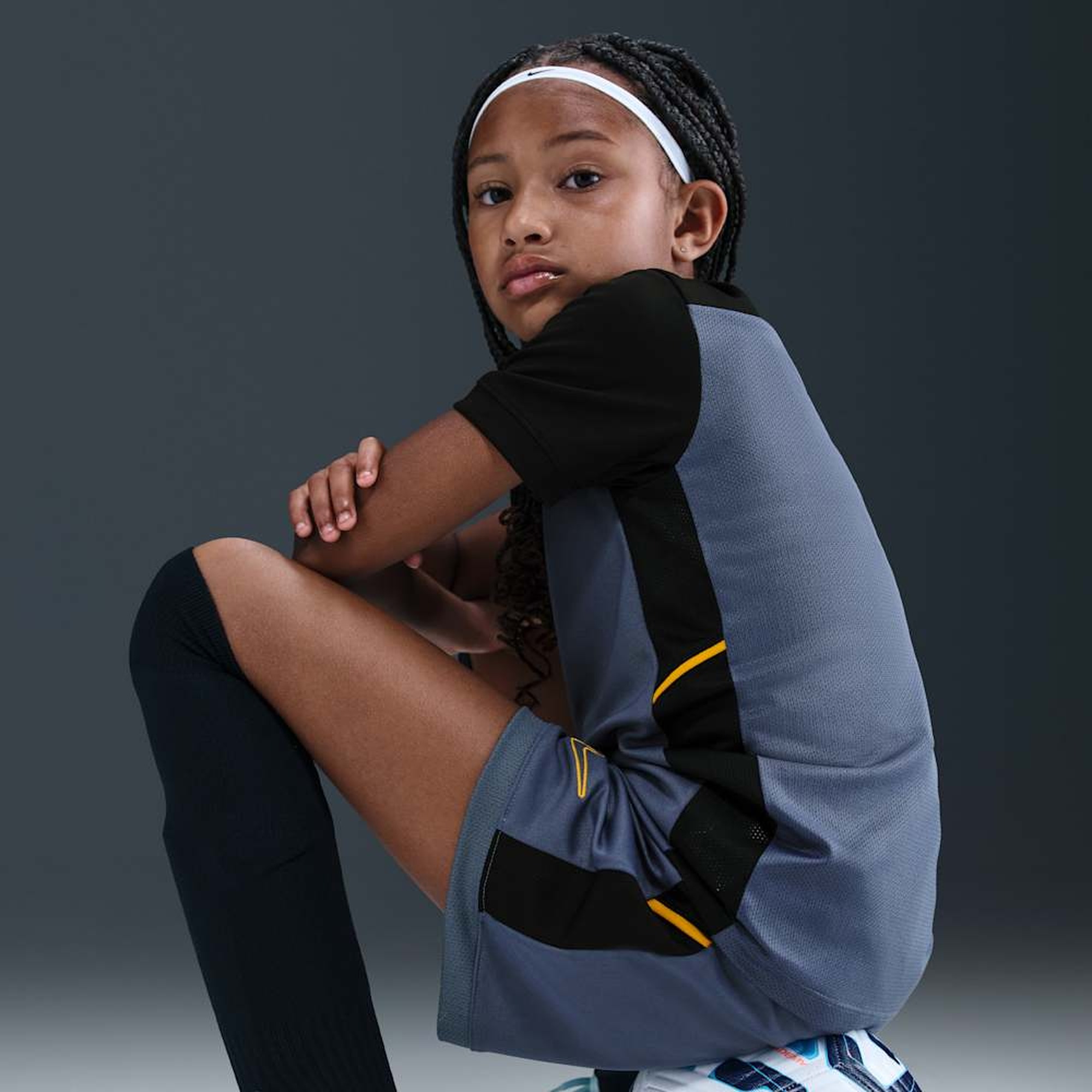 Nike Camiseta Academy, AZUL, hi-res