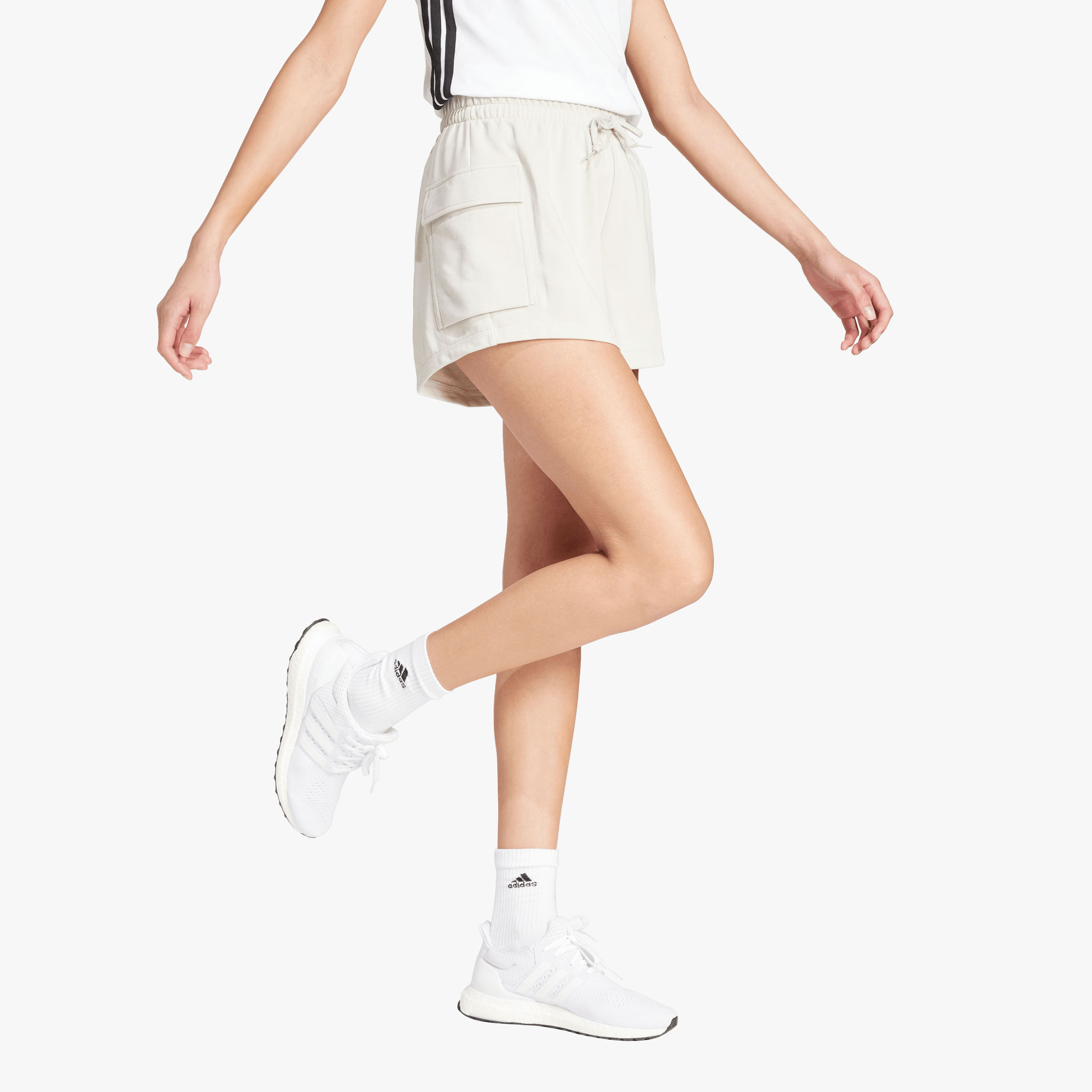 Shorts Cargo Essentials Felpa Francesa, SURTIDO, hi-res