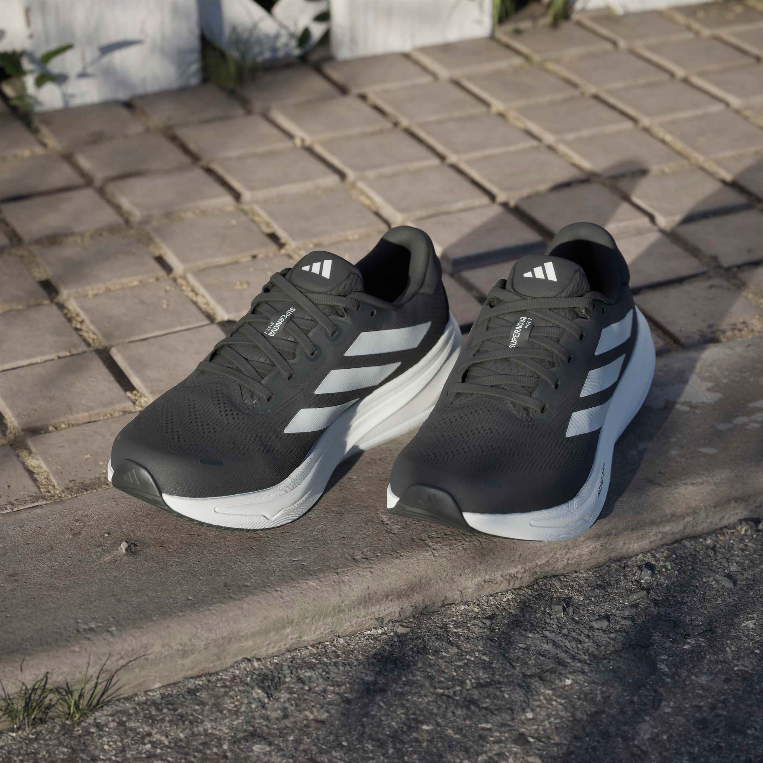 adidas Zapatillas de Running Supernova Rise 2, NEGRO, hi-res