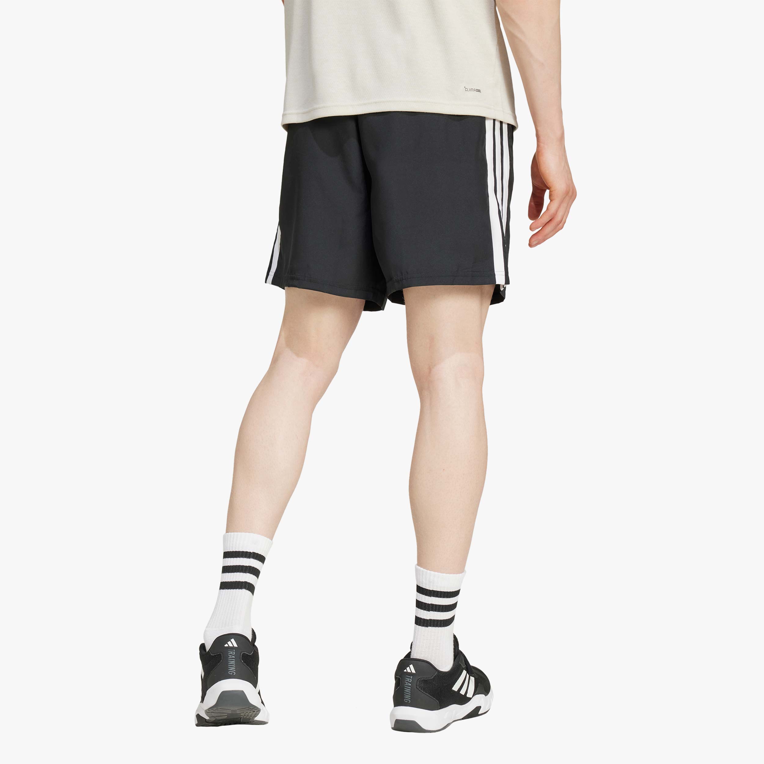 adidas Shorts Essentials Training Woven 3 Bandas, NEGRO, hi-res