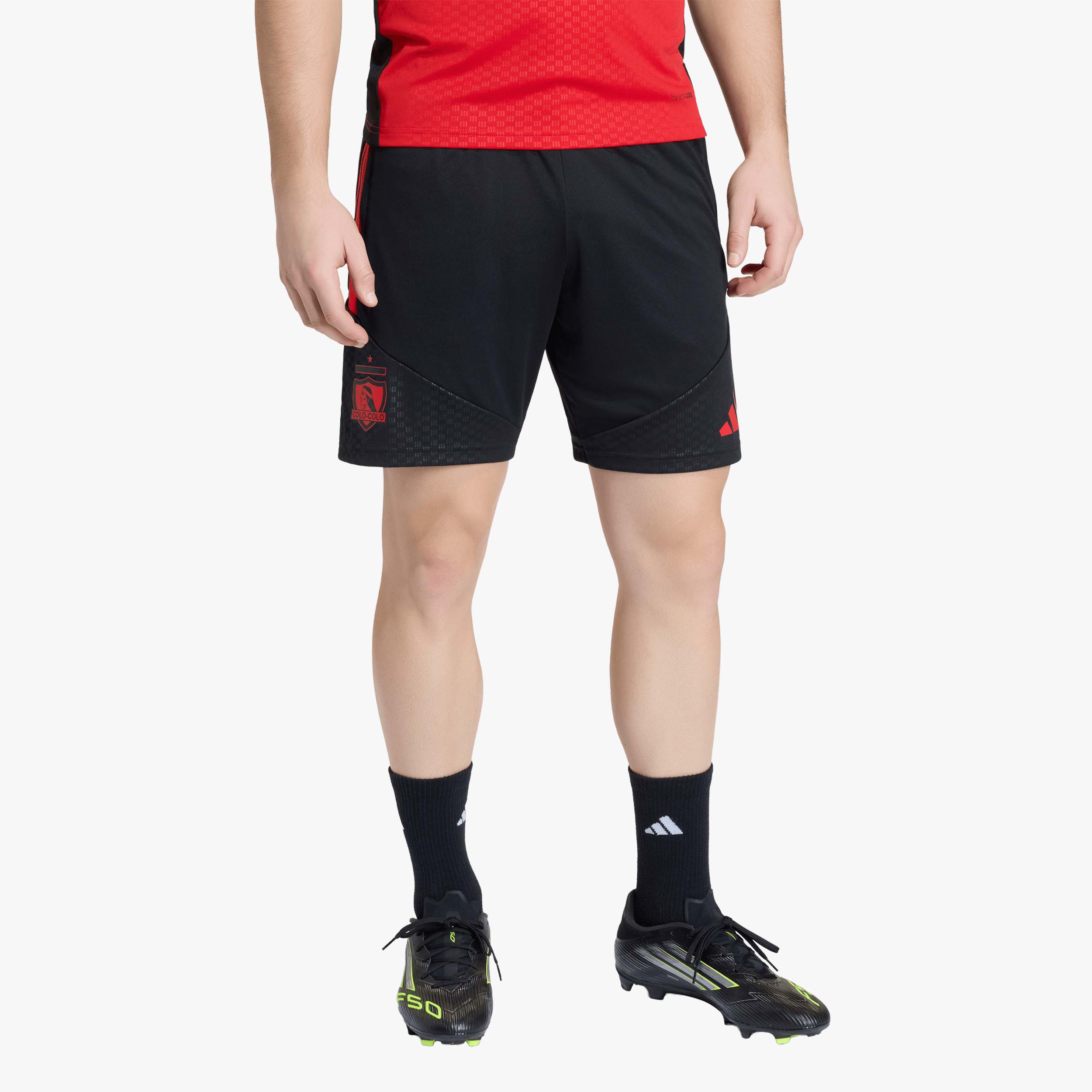adidas Shorts Colo-Colo Entrenamiento Tiro 26, NEGRO, hi-res