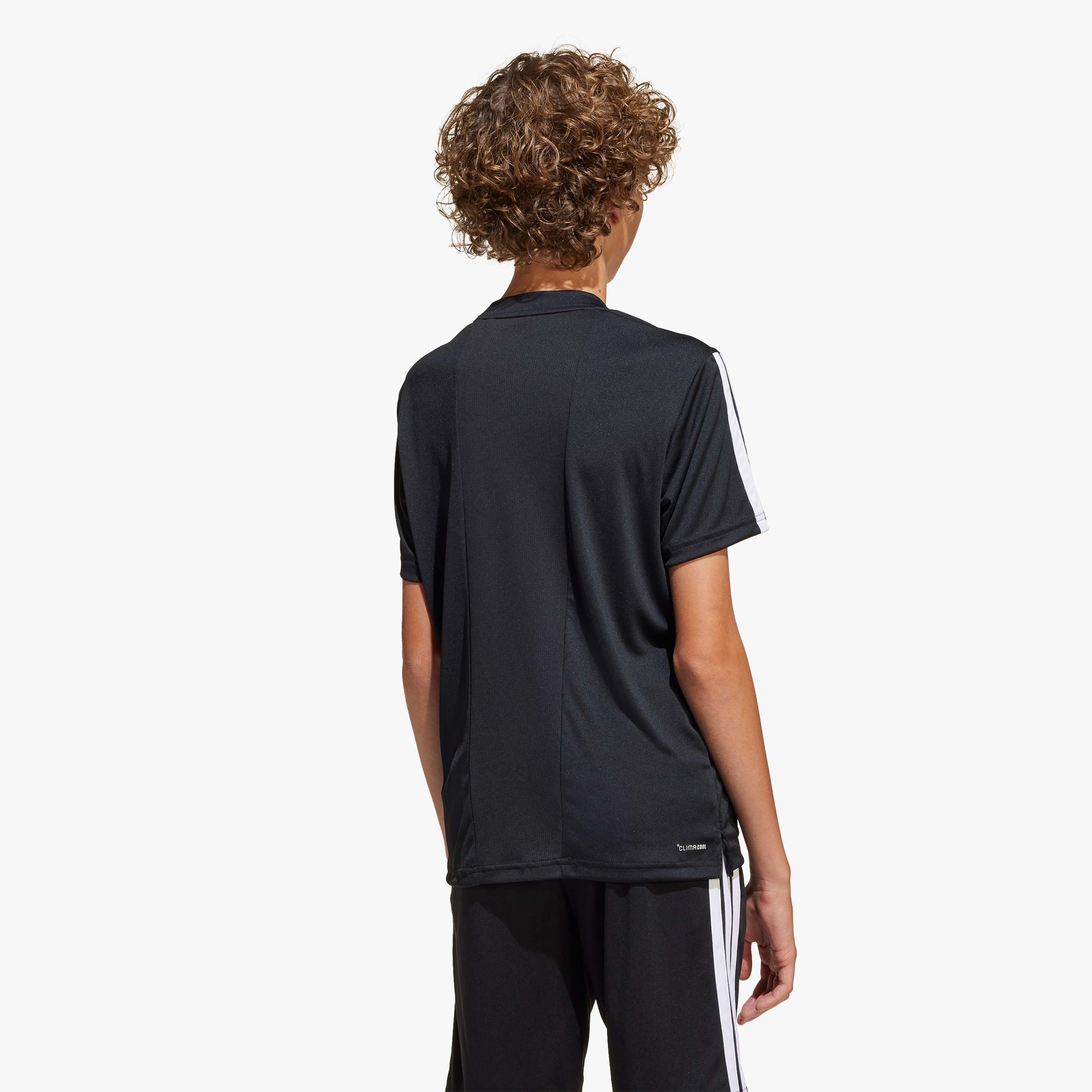 adidas Polera Train Essentials 3 Tiras, NEGRO, hi-res