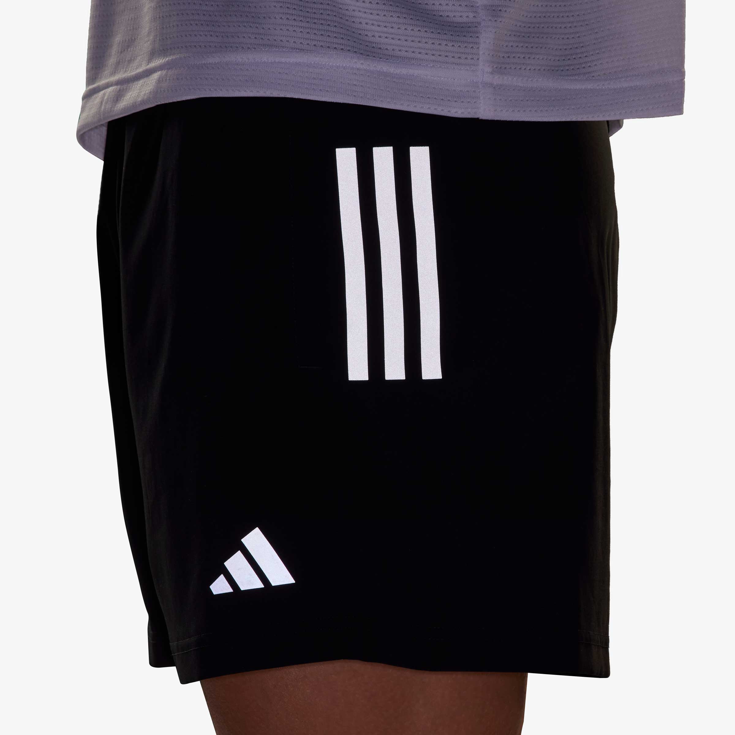 adidas Shorts Own The Run, NEGRO, hi-res