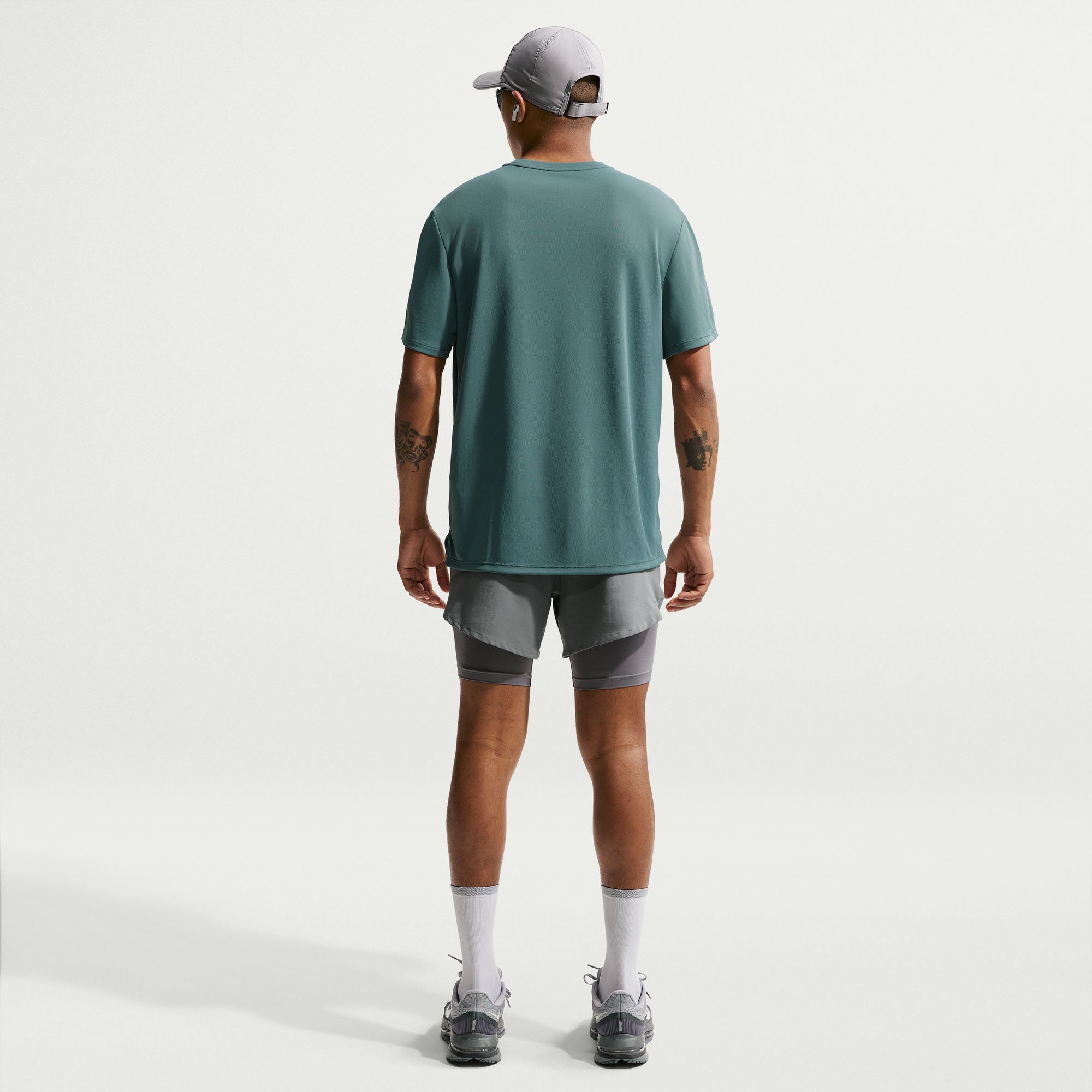 Nike Polera Miler, VERDE, hi-res