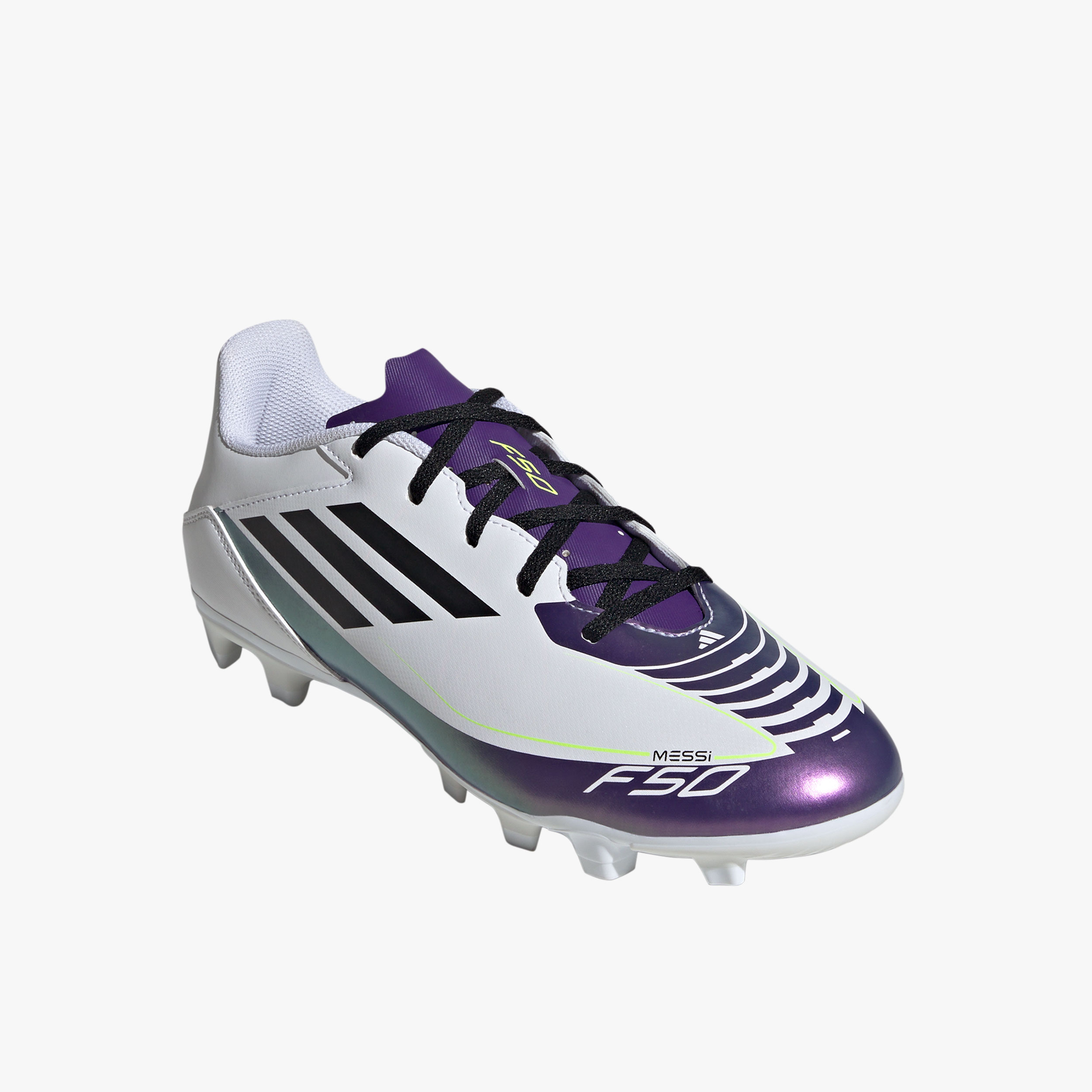adidas Zapatillas F50 Club FXG Messi, BLANCO, hi-res