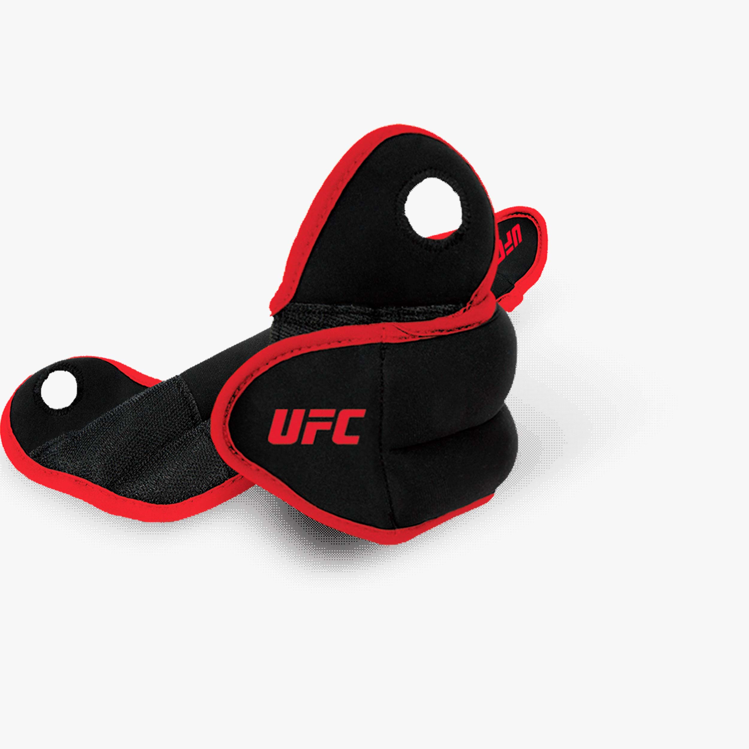 UFC Pesas para Mu&ntilde;eca 2 Kg Pack x 2, NEGRO, hi-res