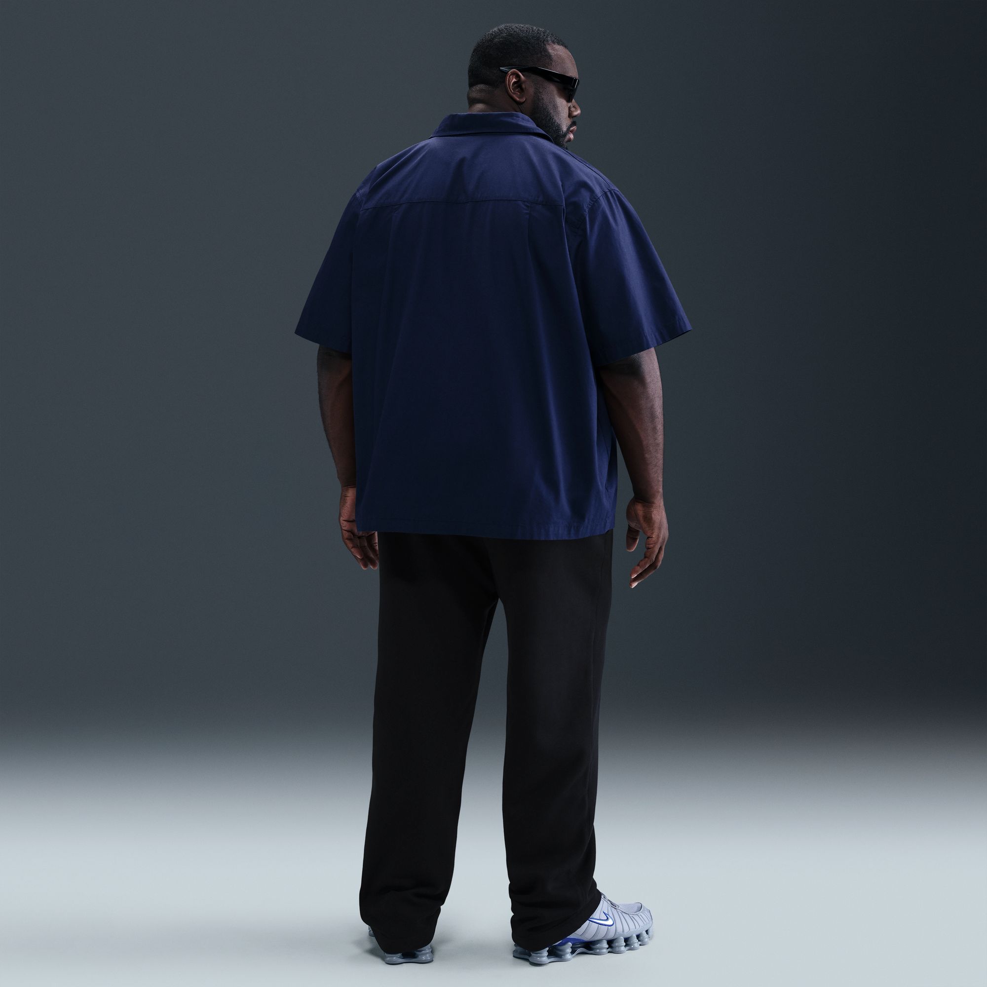Nike Pantalones Club, NEGRO, hi-res